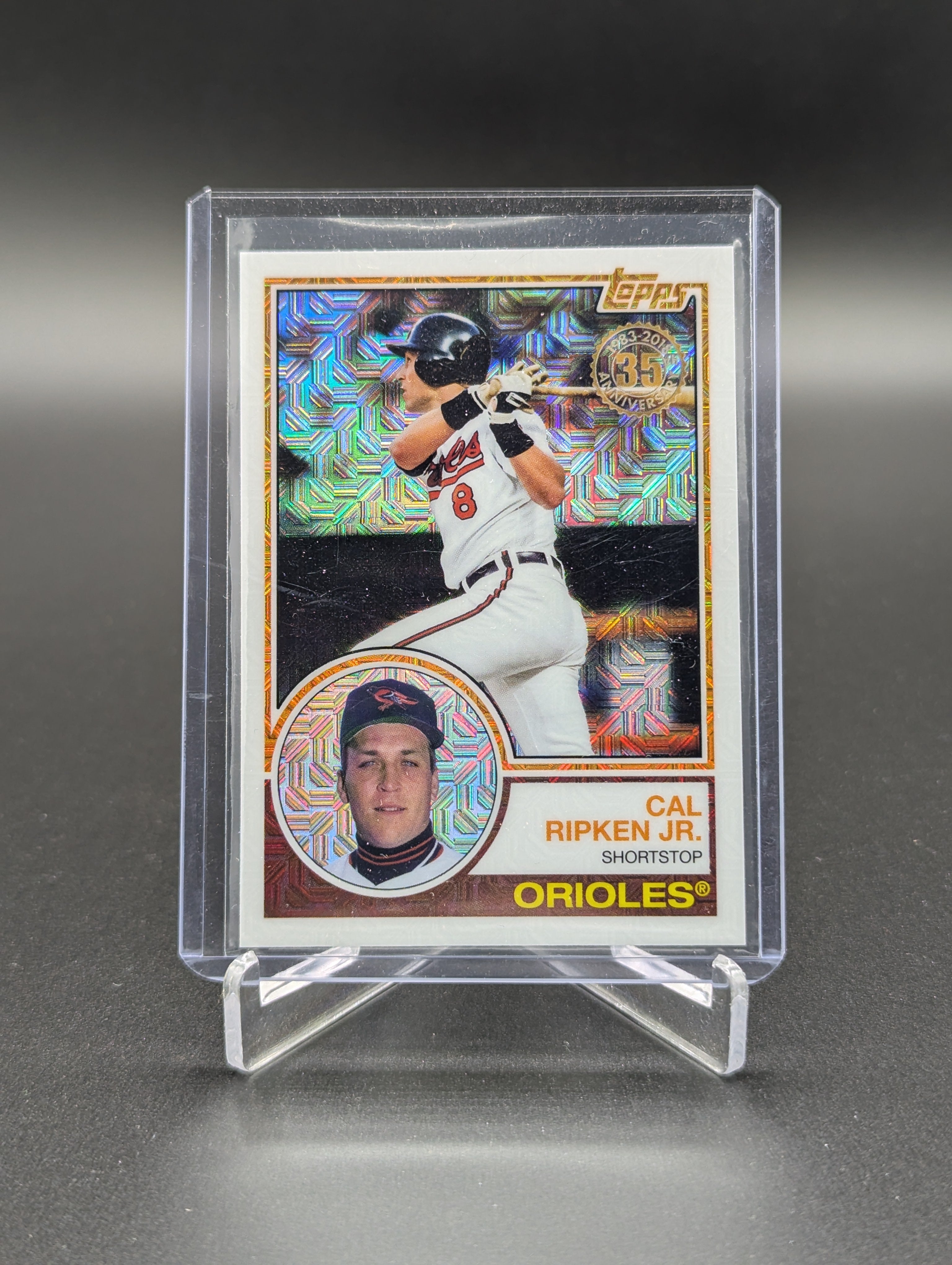 2018 Topps Chrome Silver Pack #6 Cal Ripken Jr Orioles