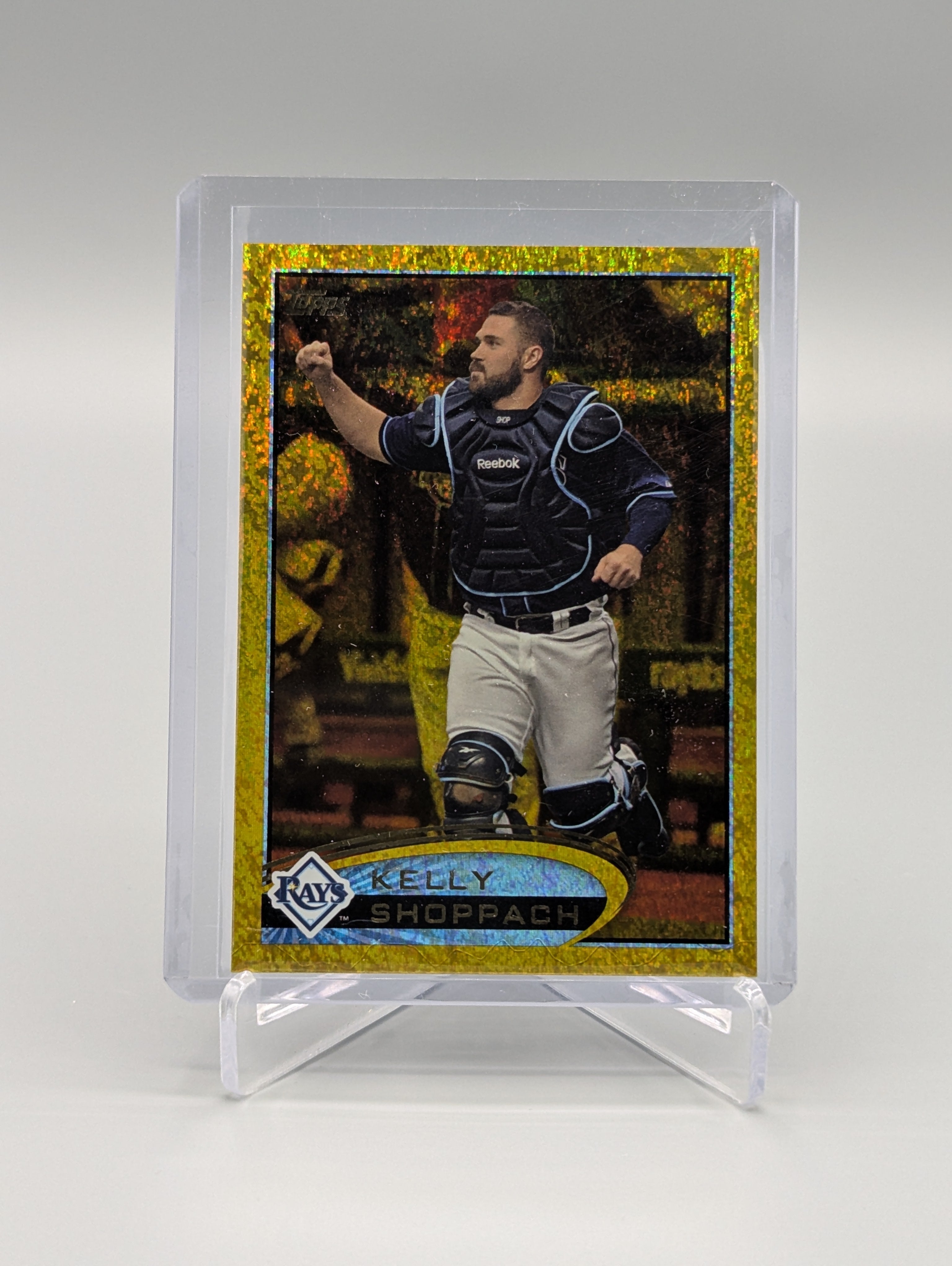 2022 Topps Gold Sparkle #193 Kelly Shopach Rays