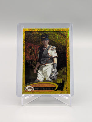 2022 Topps Gold Sparkle #127 Eli Whiteside Giants