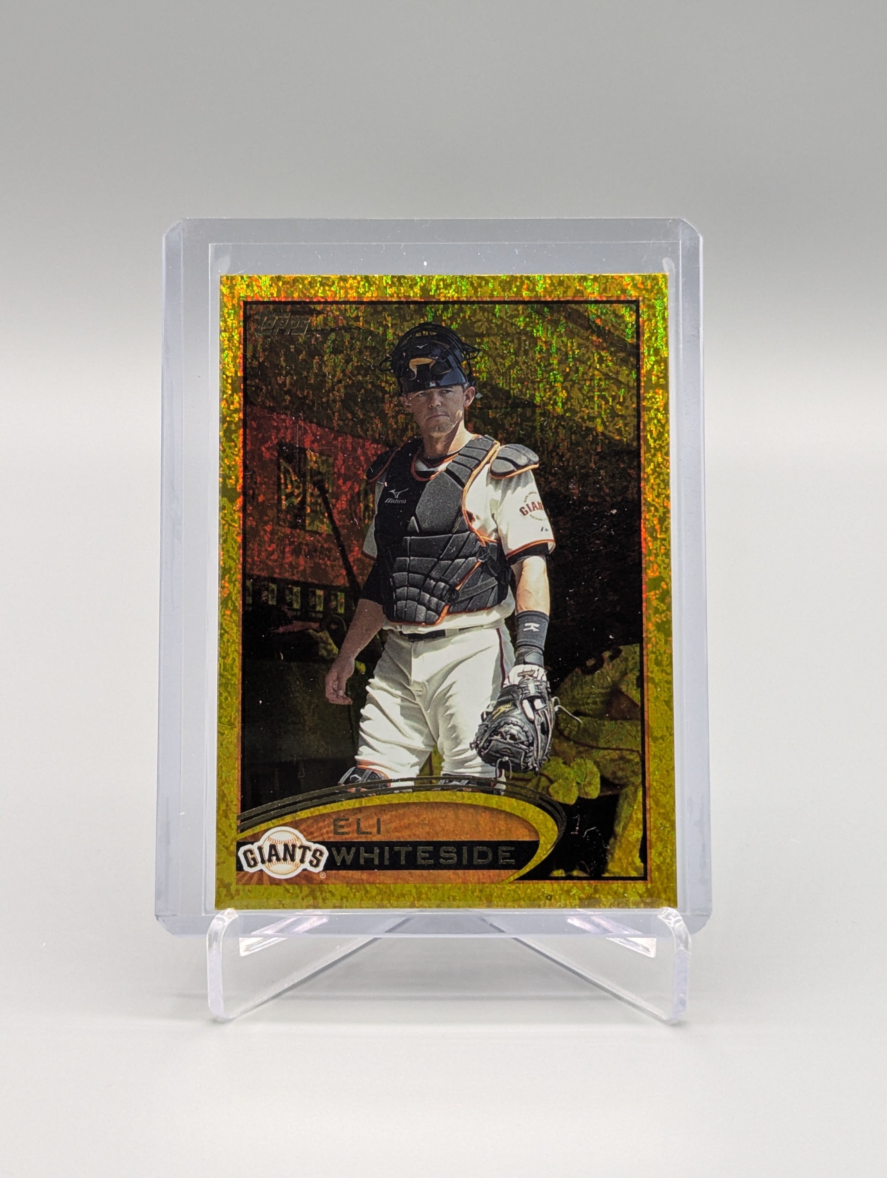 2022 Topps Gold Sparkle #127 Eli Whiteside Giants