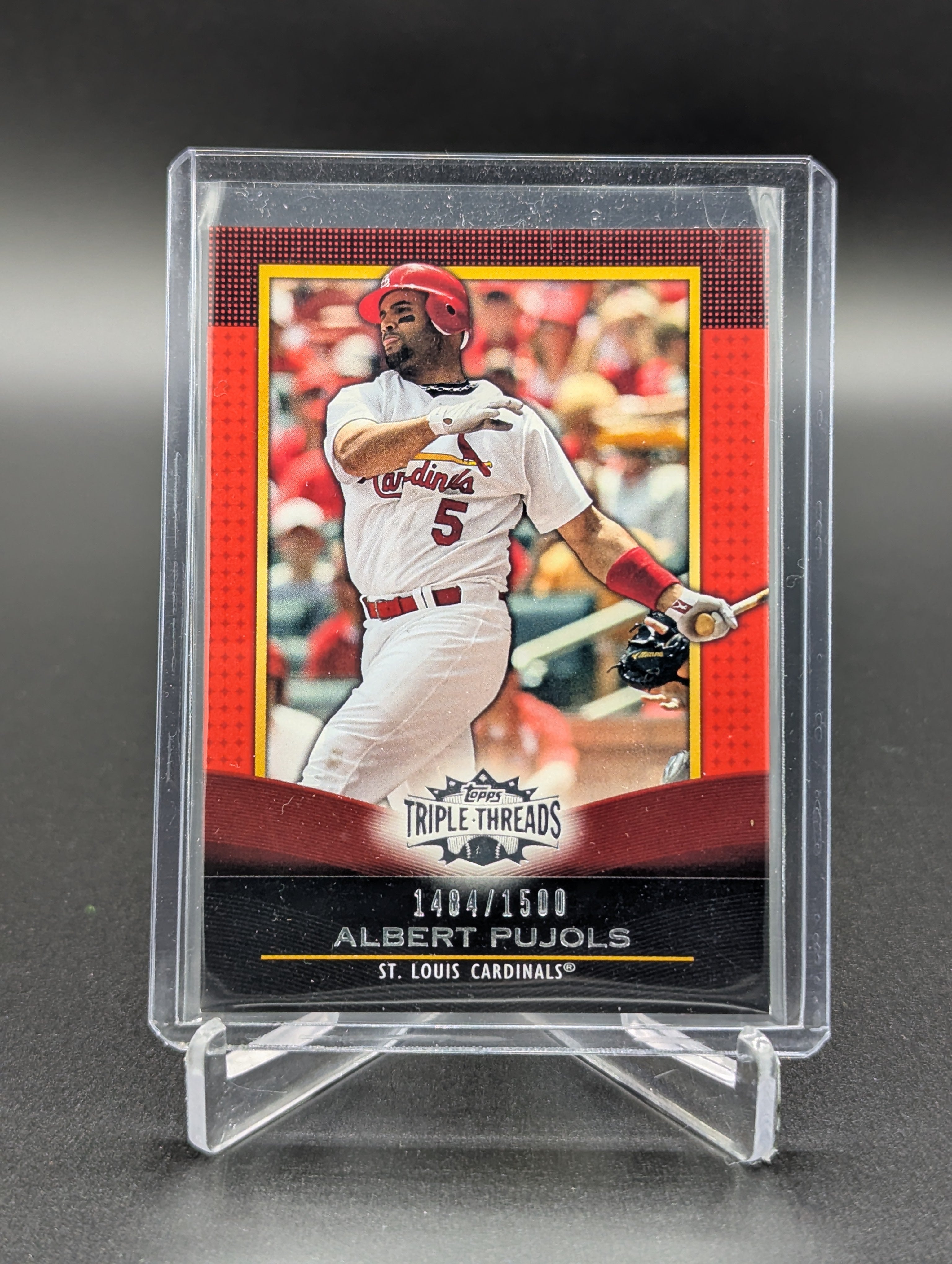 2011 Topps Triple Threads /1500 #5 Albert Pujols Cardinals