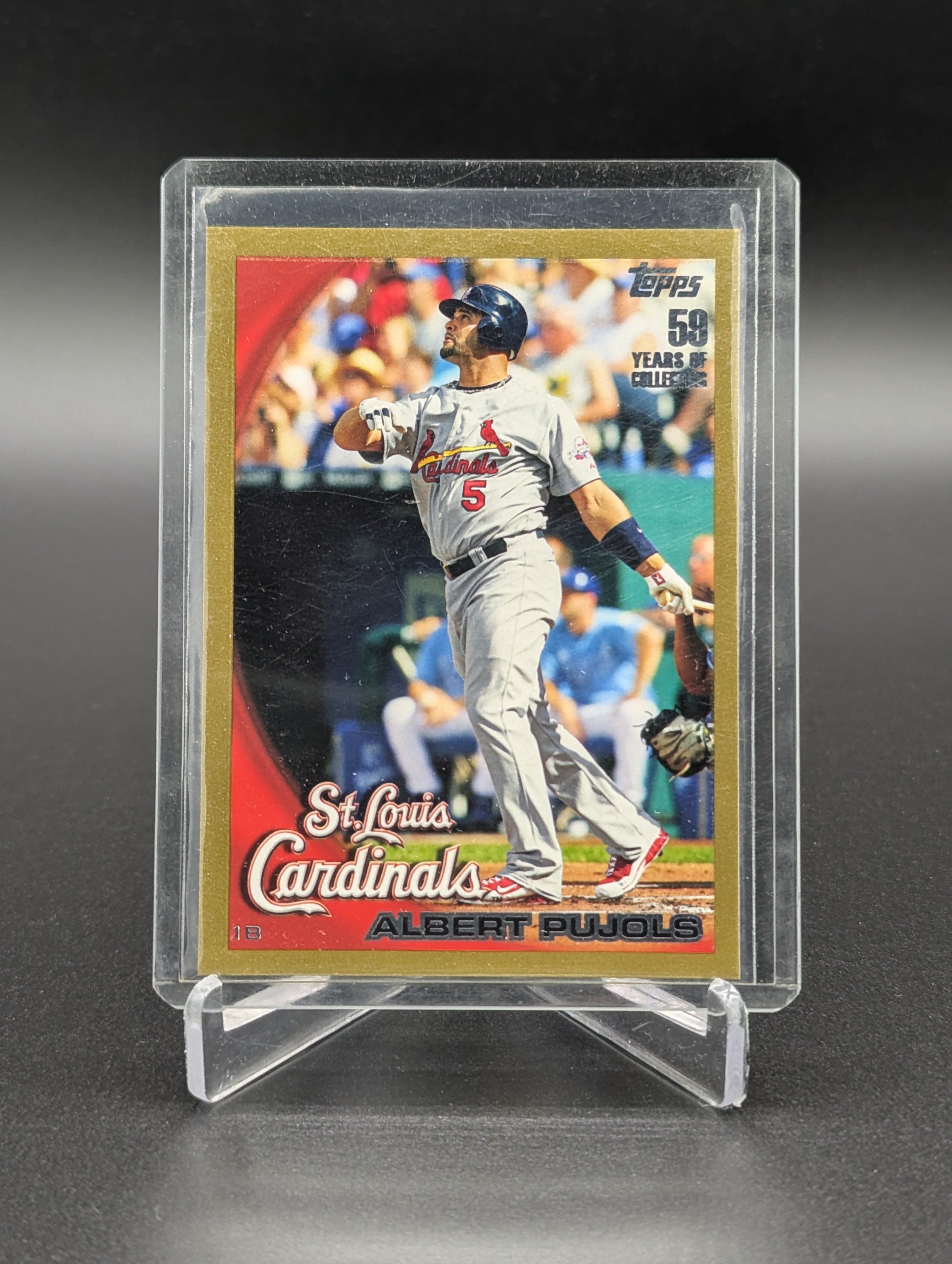 2010 Topps Gold #100 Albert Pujols /2010 Cardinals