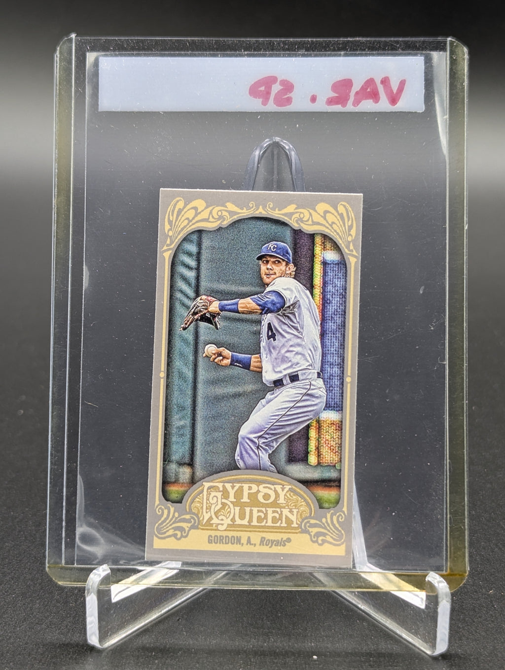 2012 Topps Gypsy Queen Mini Image Variation #153 Alex Gordon Royals