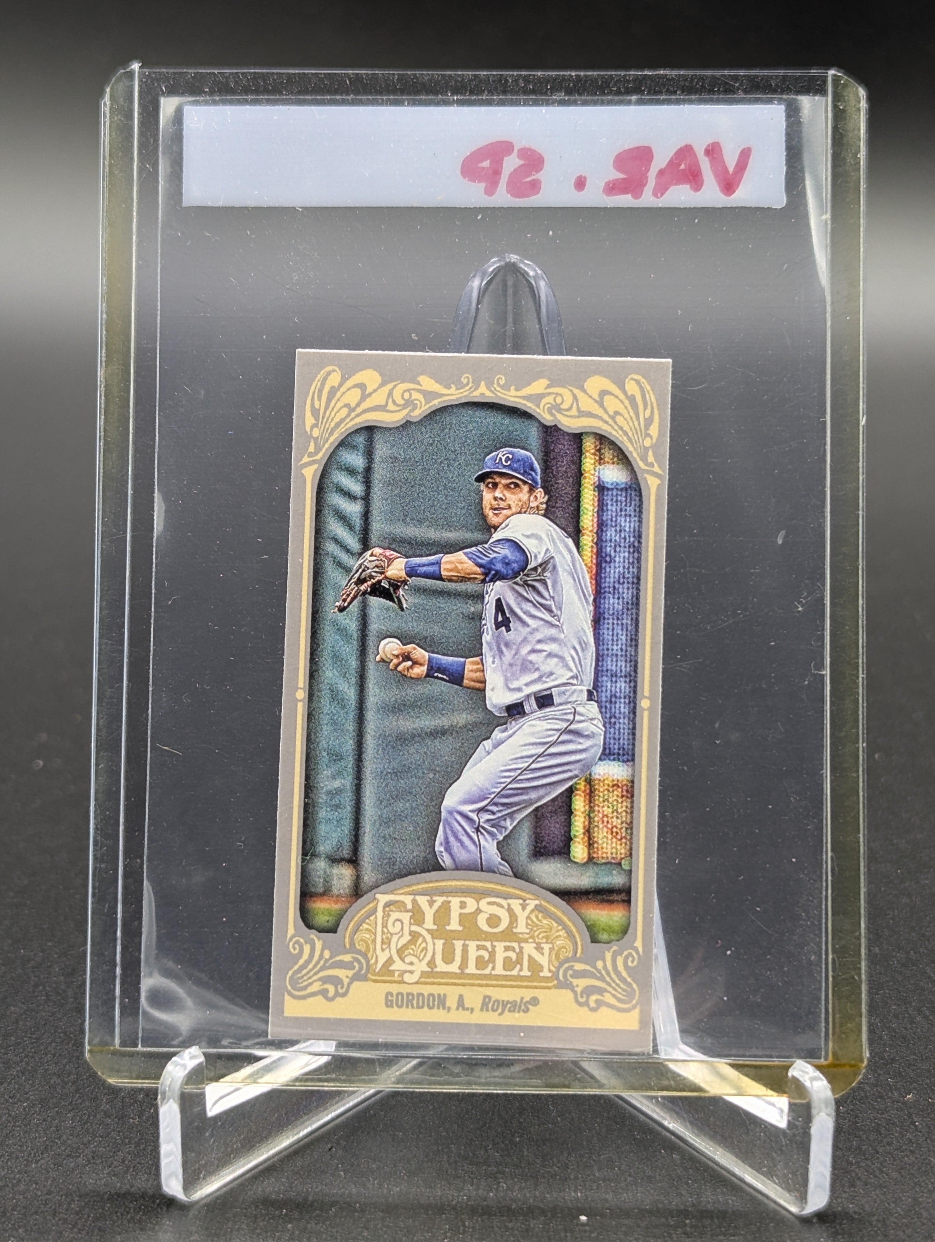 2012 Topps Gypsy Queen Mini Image Variation #153 Alex Gordon Royals
