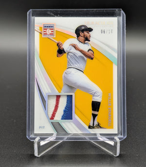 2021 Immaculate Hall Of Fame Materials /10 #HOF-WS Willie Stargell Pirates
