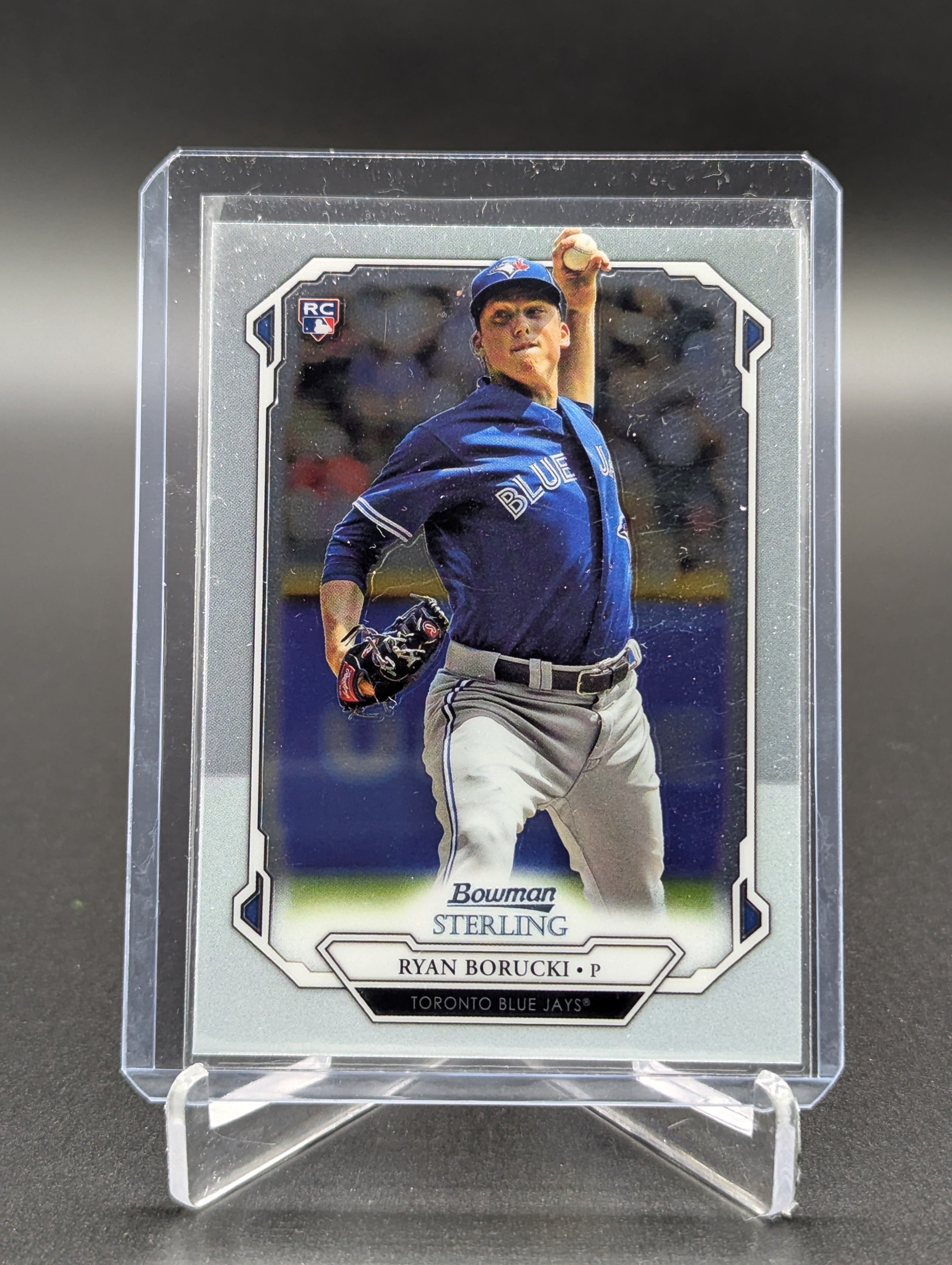 2019 Bowman Sterling RC #BSR-59 Ryan Borucki Blue Jays