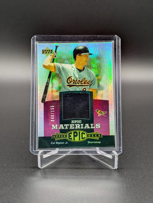 2006 UD Epic Epic Materials /155 #EM-CR1 Cal Ripken Jr Orioles