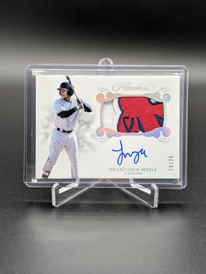 2018 Flawless RPA #RPA-FM Francisco Mejia RC #/25 Chief Wahoo