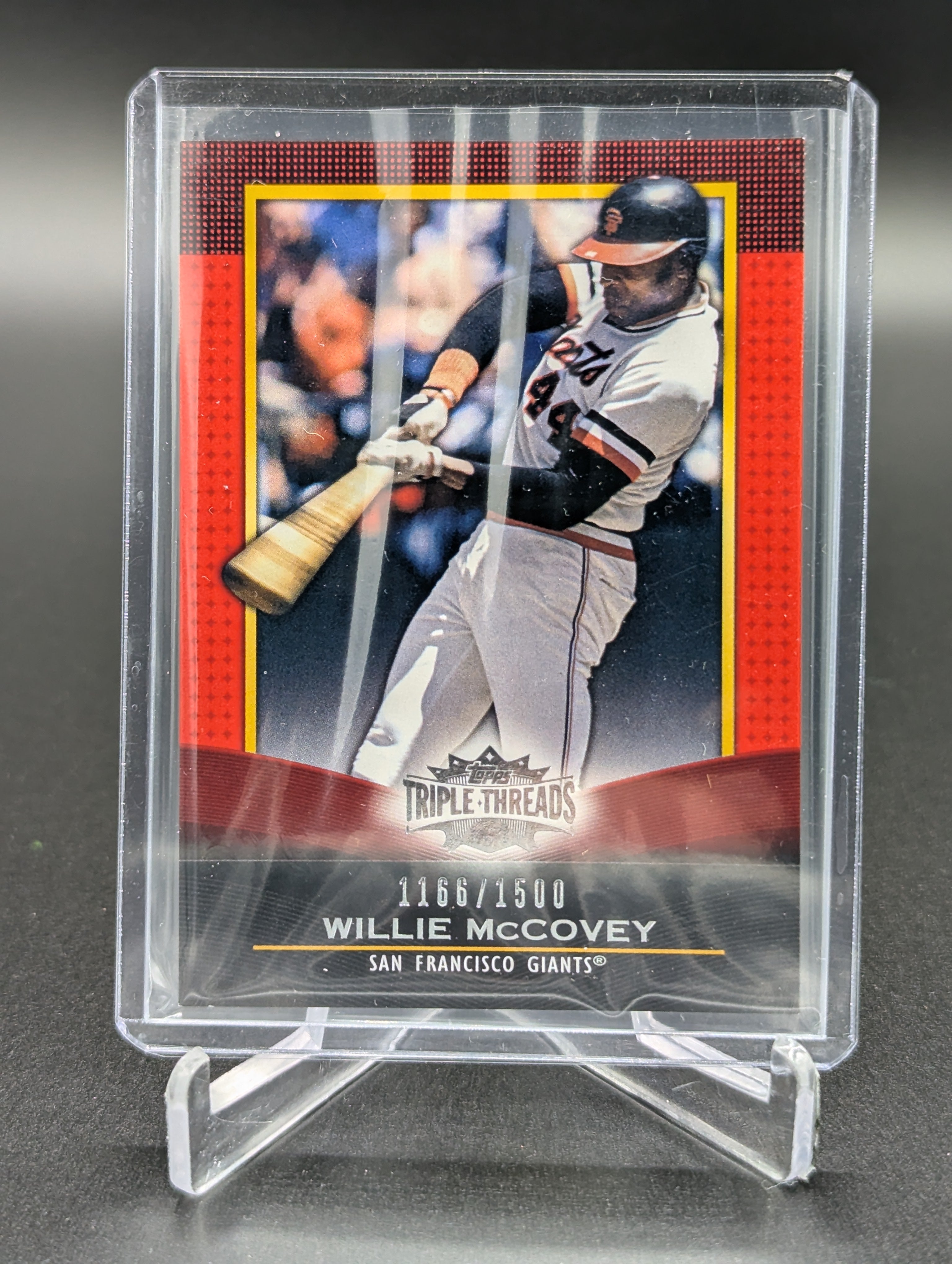 2011 Topps Triple Threads /1500 #17 Willie McCovey Giants