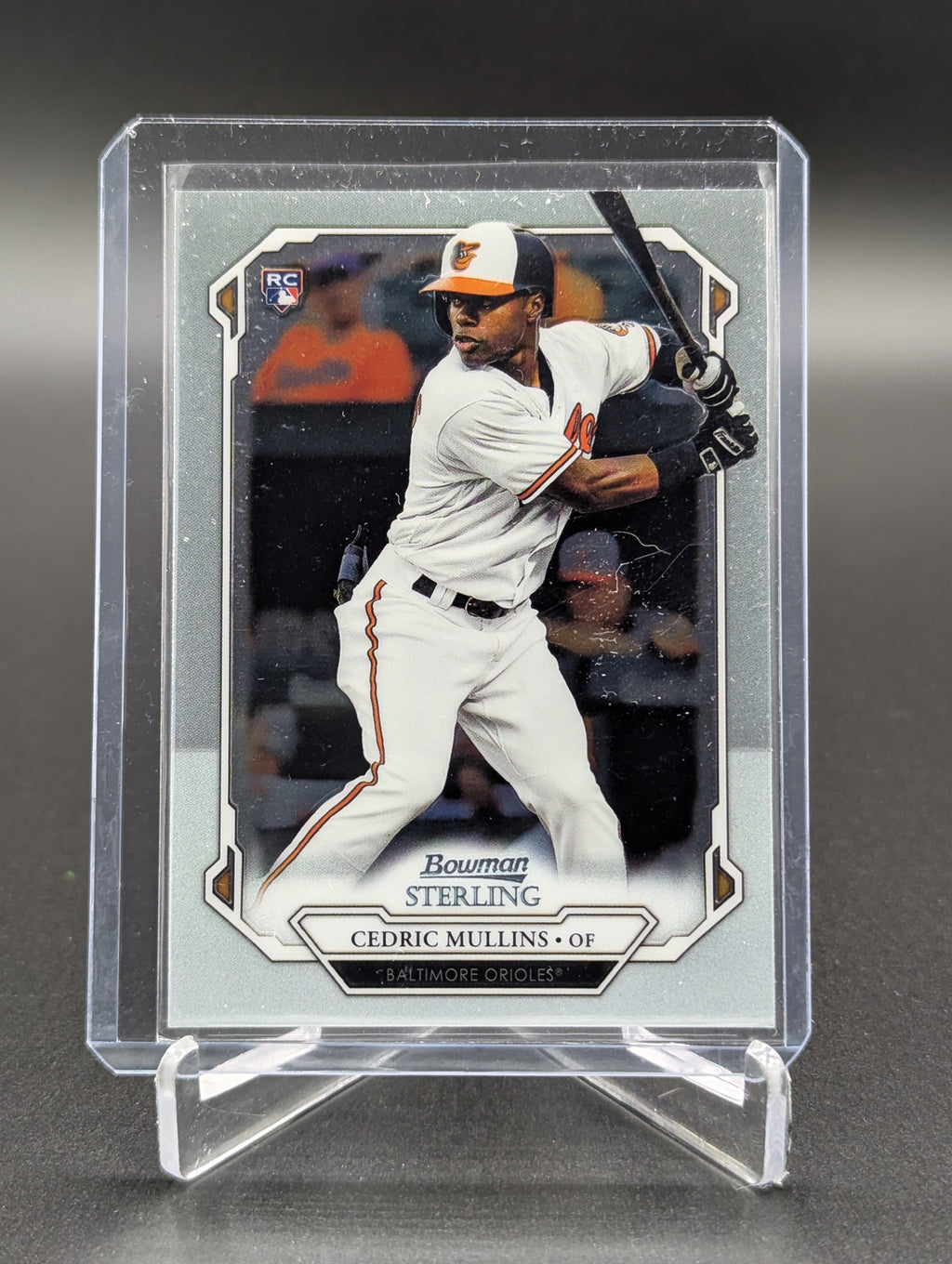 2019 Bowman Sterling RC #BSR-67 Cedric Mullins Orioles
