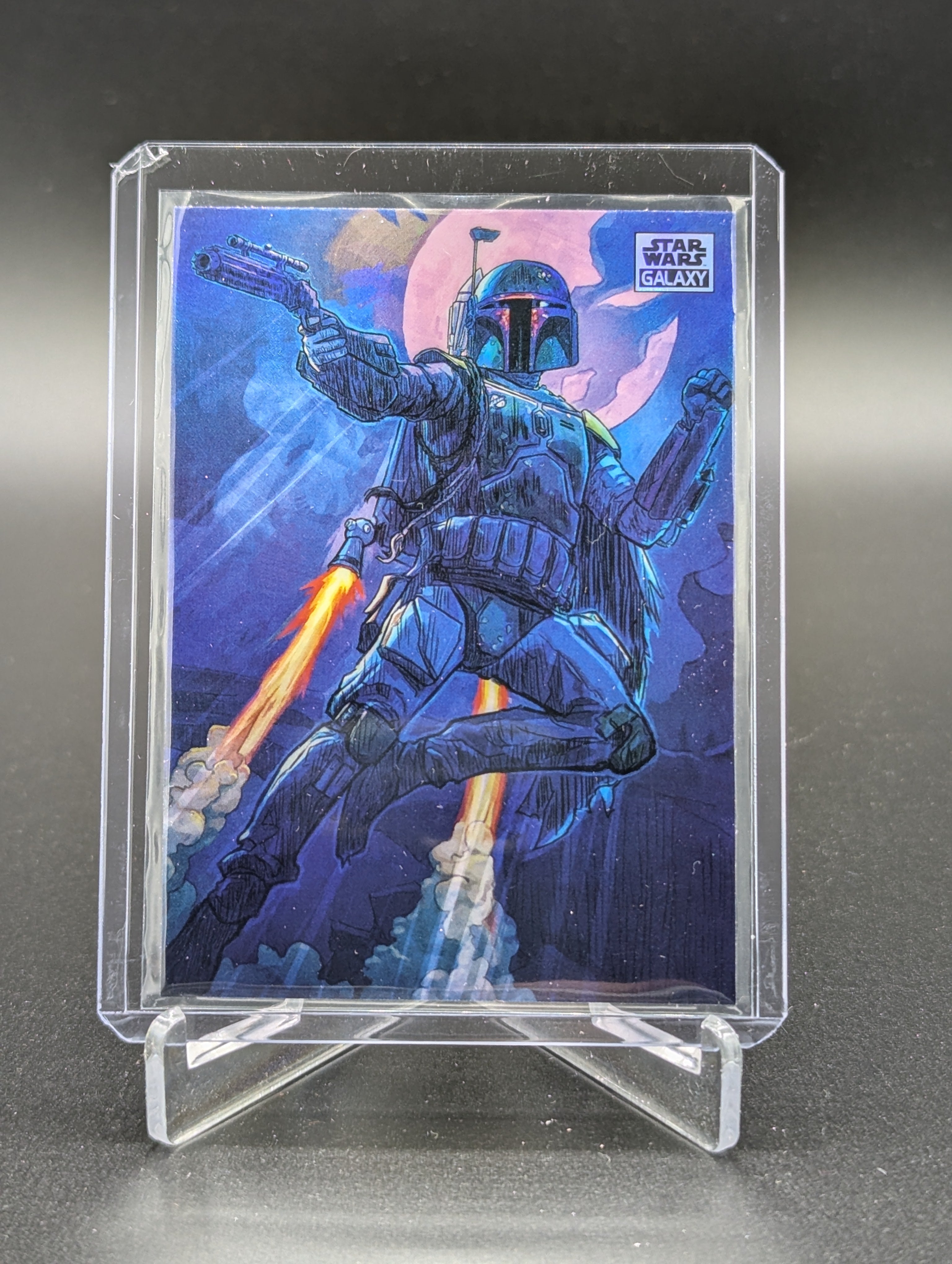 2025 Topps Chrome Star Wars Galaxy Refractor #7 It's Not A Smart Move