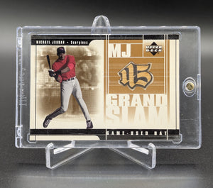 2001 UD Prospect Premiers Grandslam Game Bat #MJ4 Michael Jordan