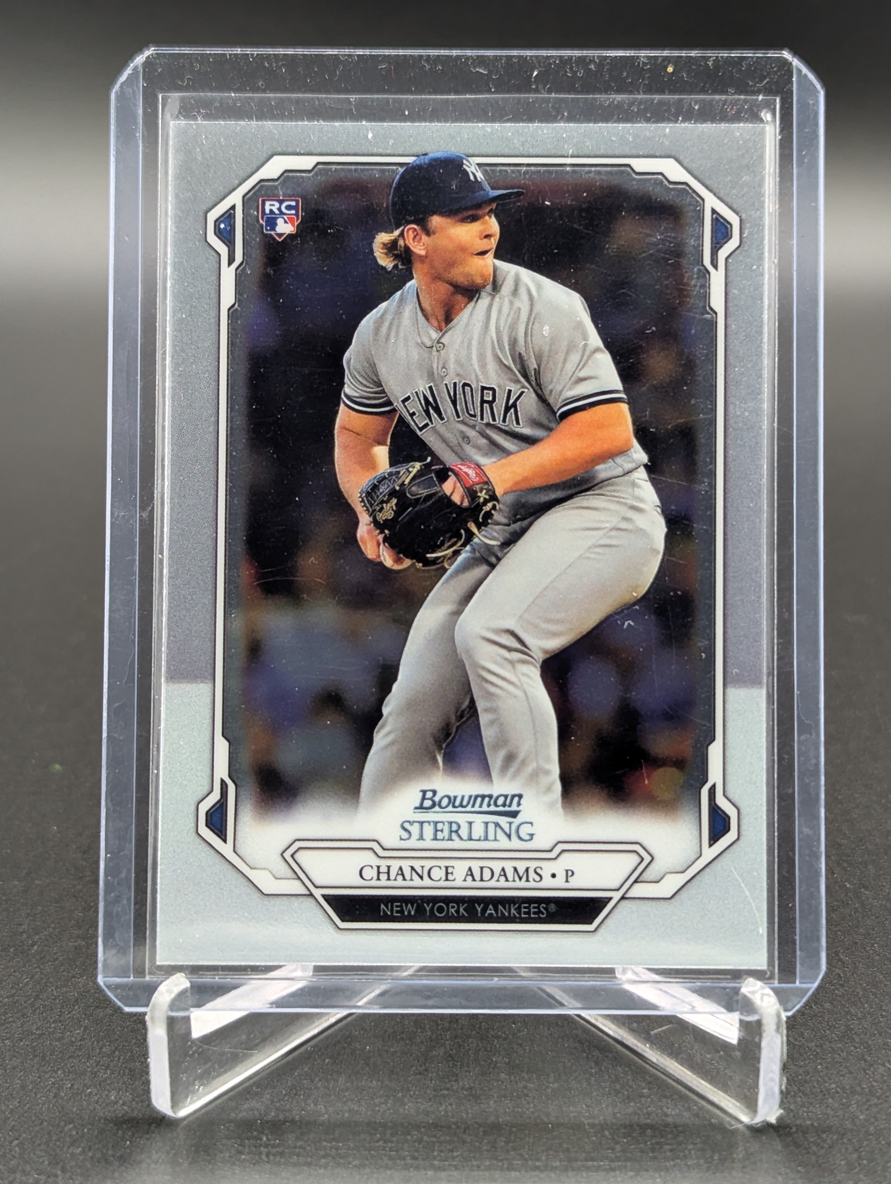 2019 Bowman Sterling RC #BSR-66 Chance Adams Yankees