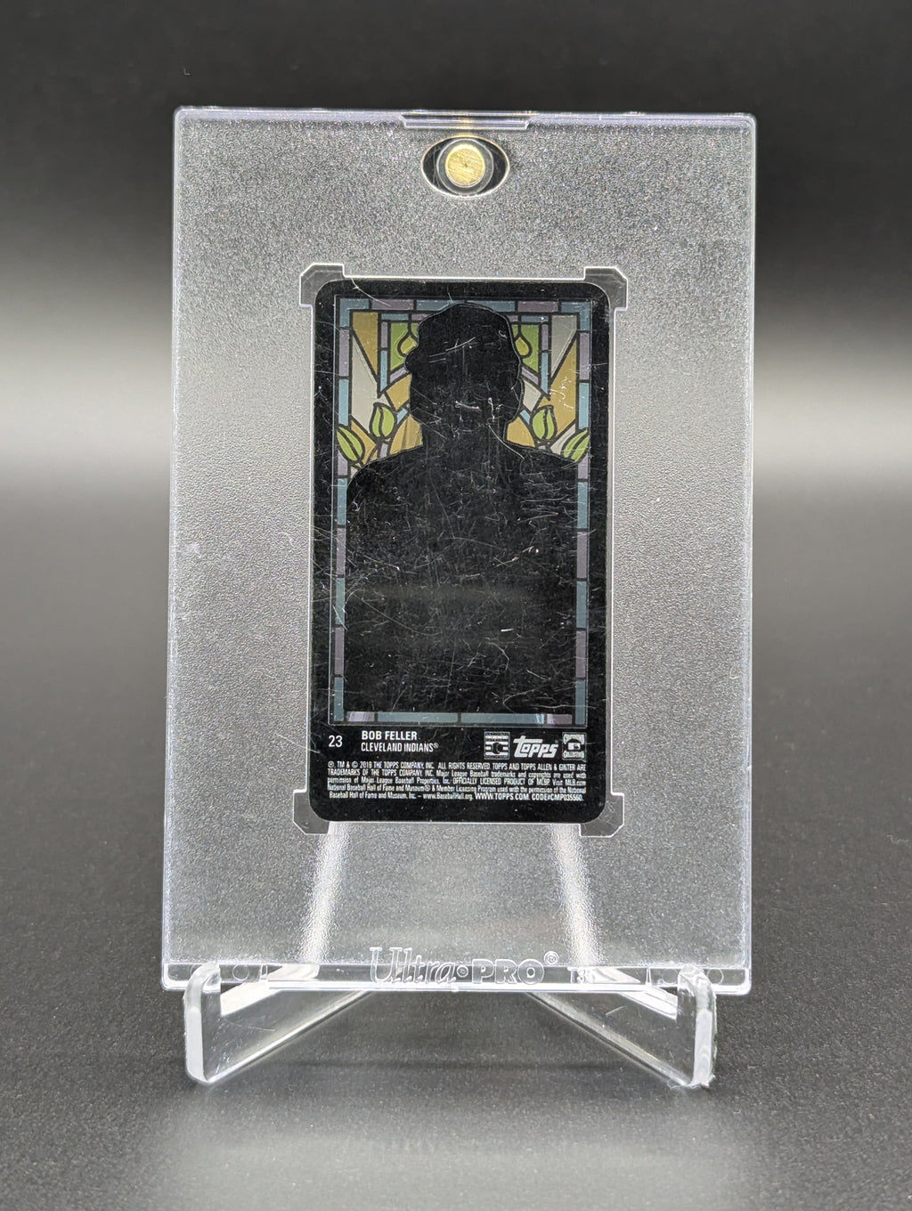 2019 Topps Allen & Ginter Stained Glass #BF Bob Feller Indians