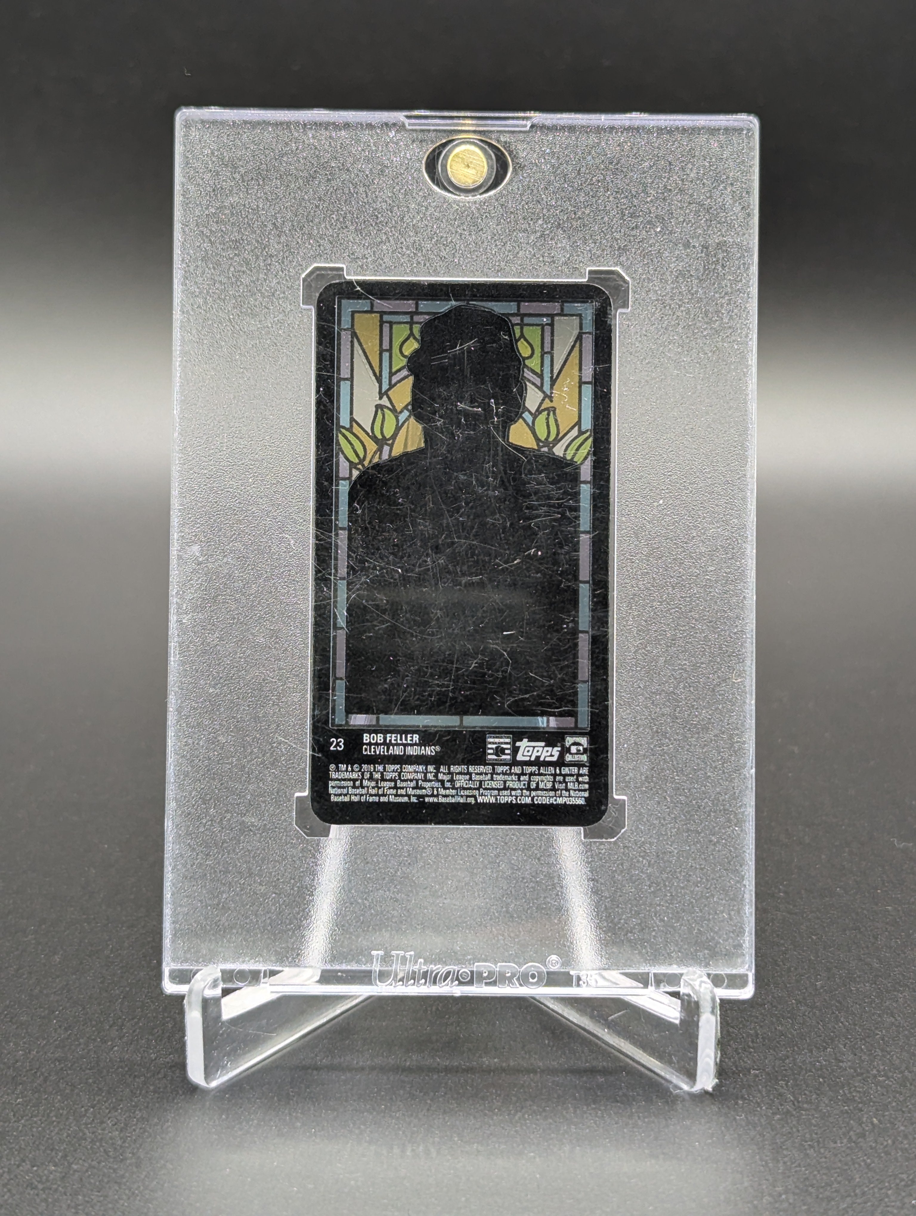 2019 Topps Allen & Ginter Stained Glass #BF Bob Feller Indians