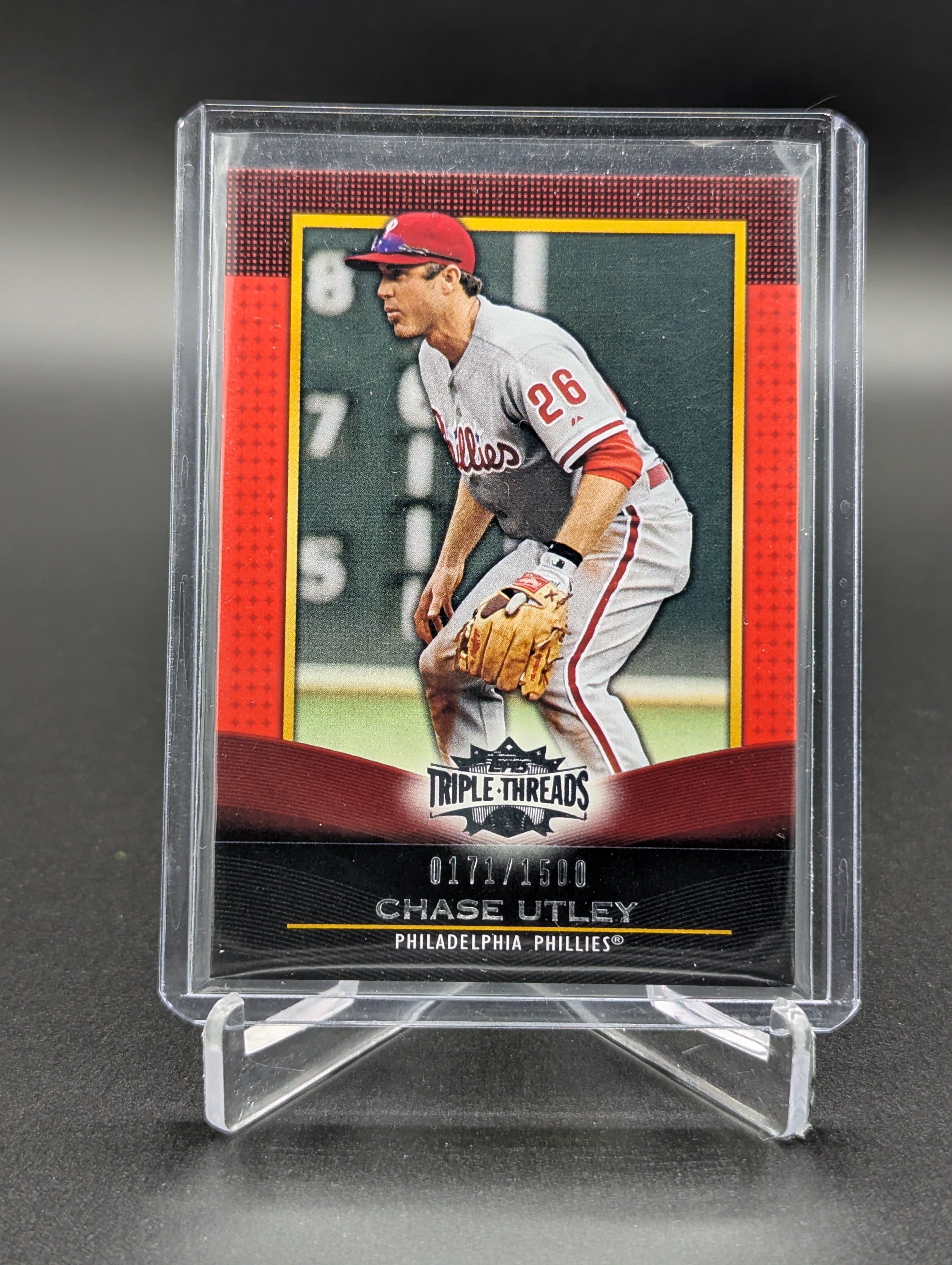 2011 Topps Triple Threads /1500 #16 Chase Utley Phillies
