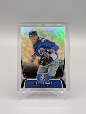 2012 Bowman Platinum Refractor #BPP85 Javier Baez Cubs