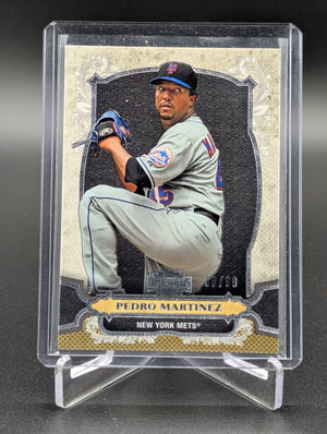 2014 Topps Triple Threads Gold #34 Pedro Martinez #/99 Mets