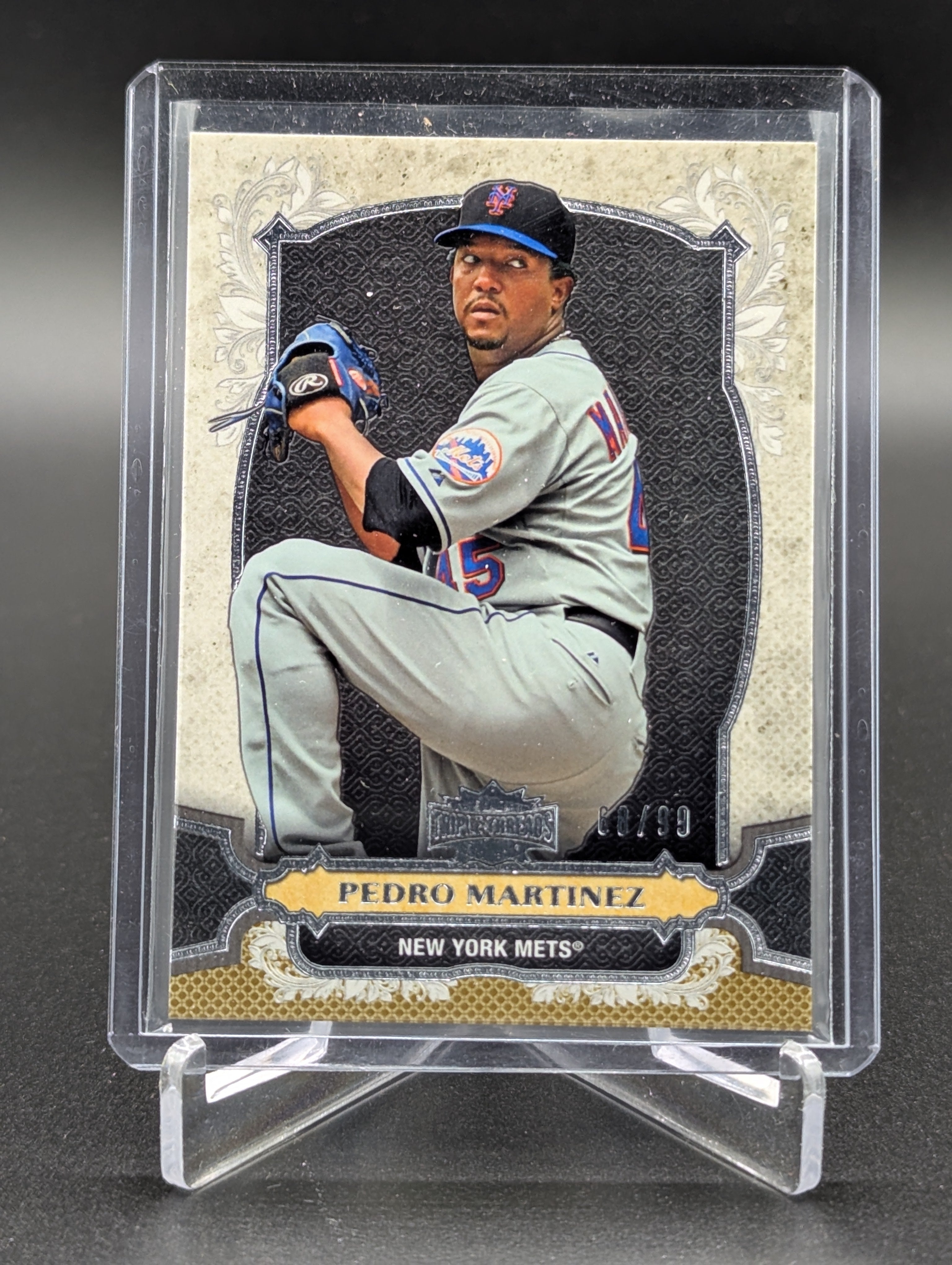 2014 Topps Triple Threads Gold #34 Pedro Martinez #/99 Mets