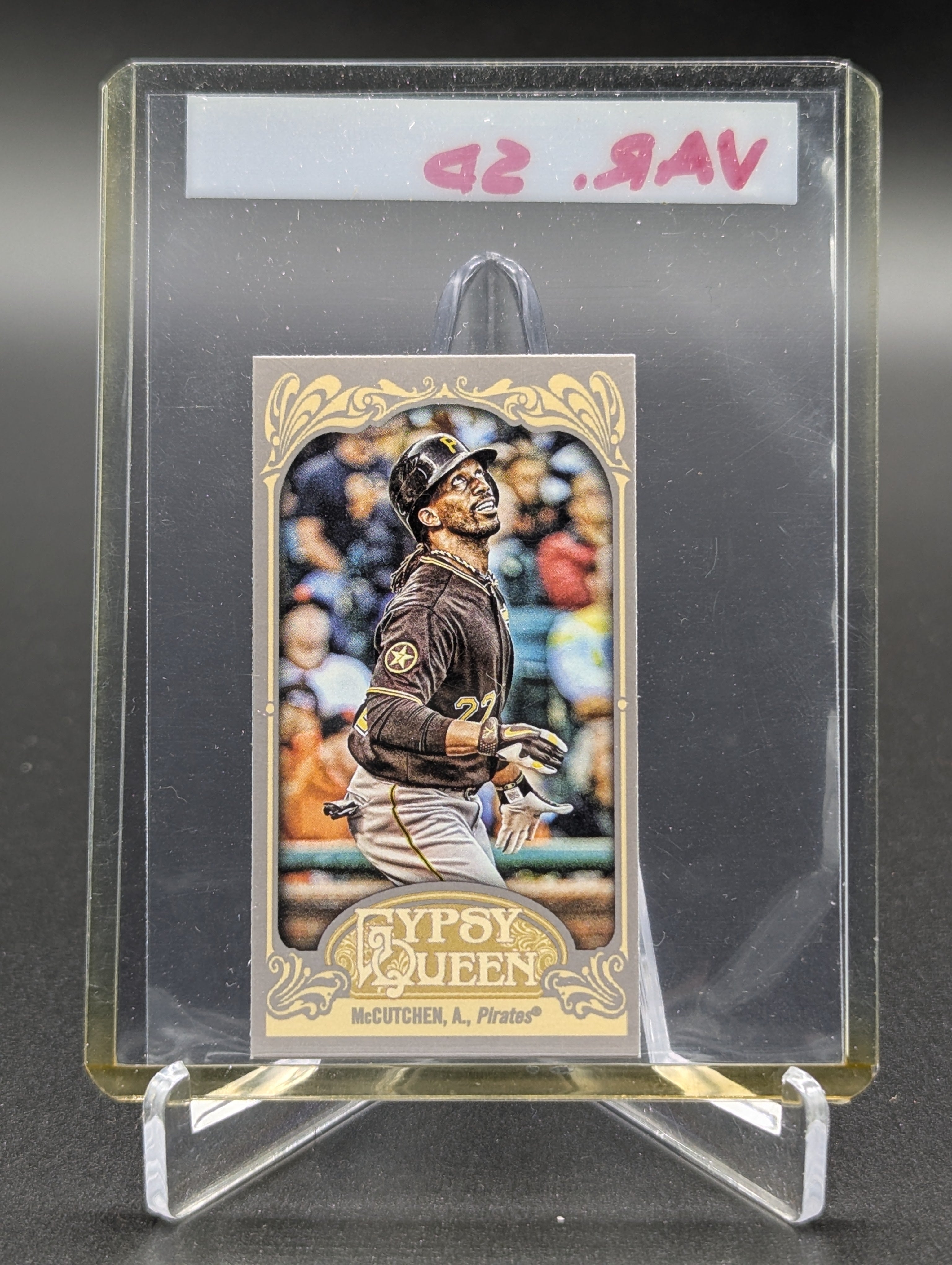 2012 Topps Gypsy Queen Mini Image Variation #144 Andrew McCutchen