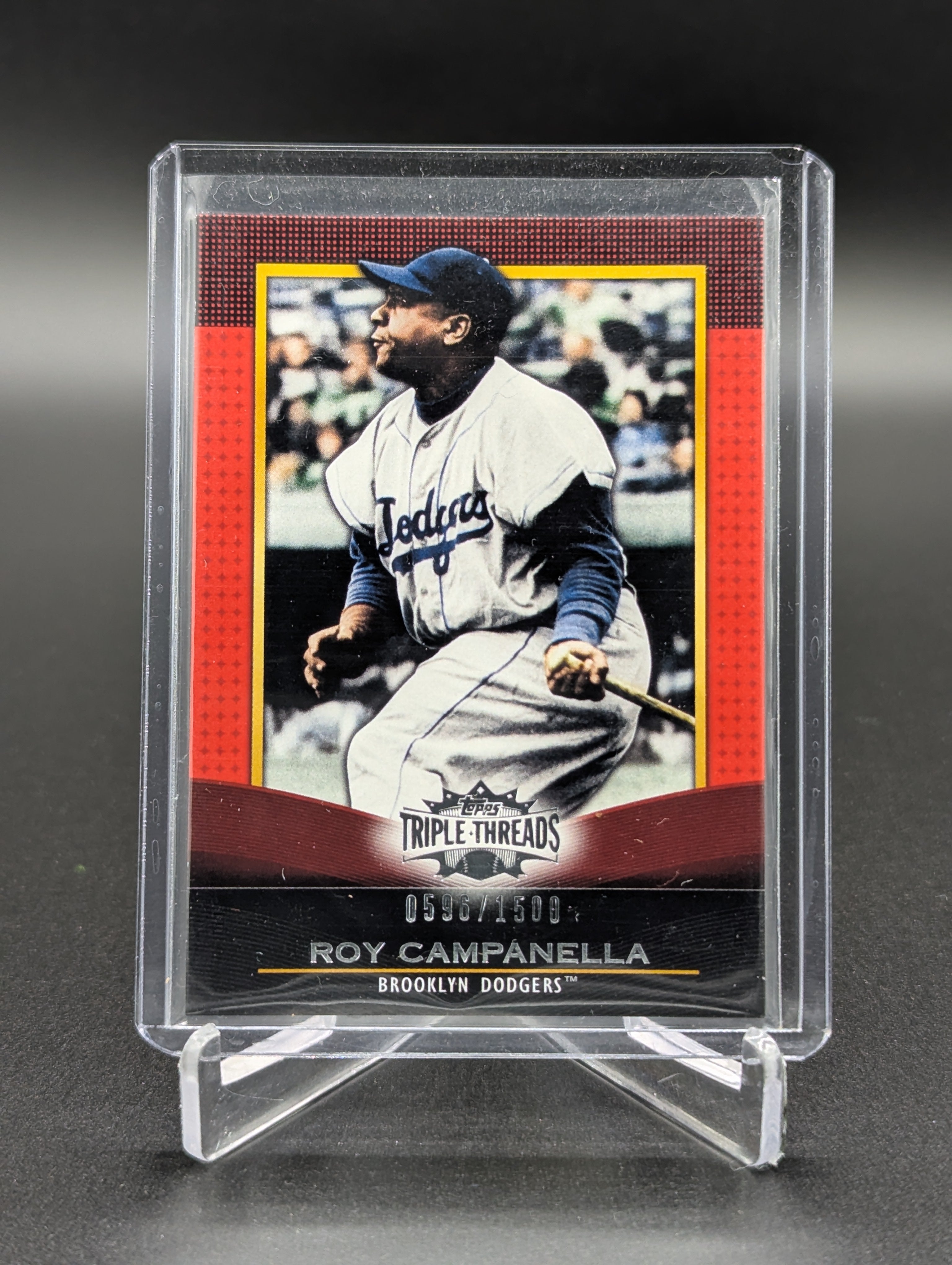 2011 Topps Triple Threads /1500 #18 Roy Campanella Dodgers
