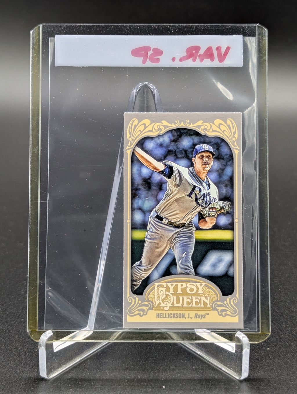 2012 Topps Gypsy Queen Mini Image Variation #181 Jeremy Hellickson