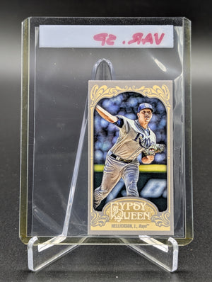 2012 Topps Gypsy Queen Mini Image Variation #181 Jeremy Hellickson