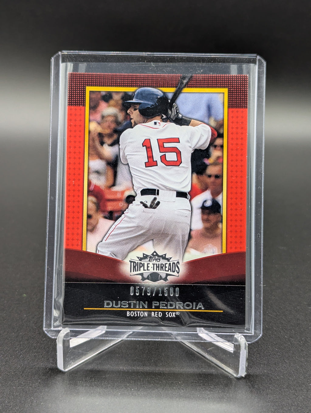 2011 Topps Triple Threads /1500 #9 Dustin Pedroia Red Sox