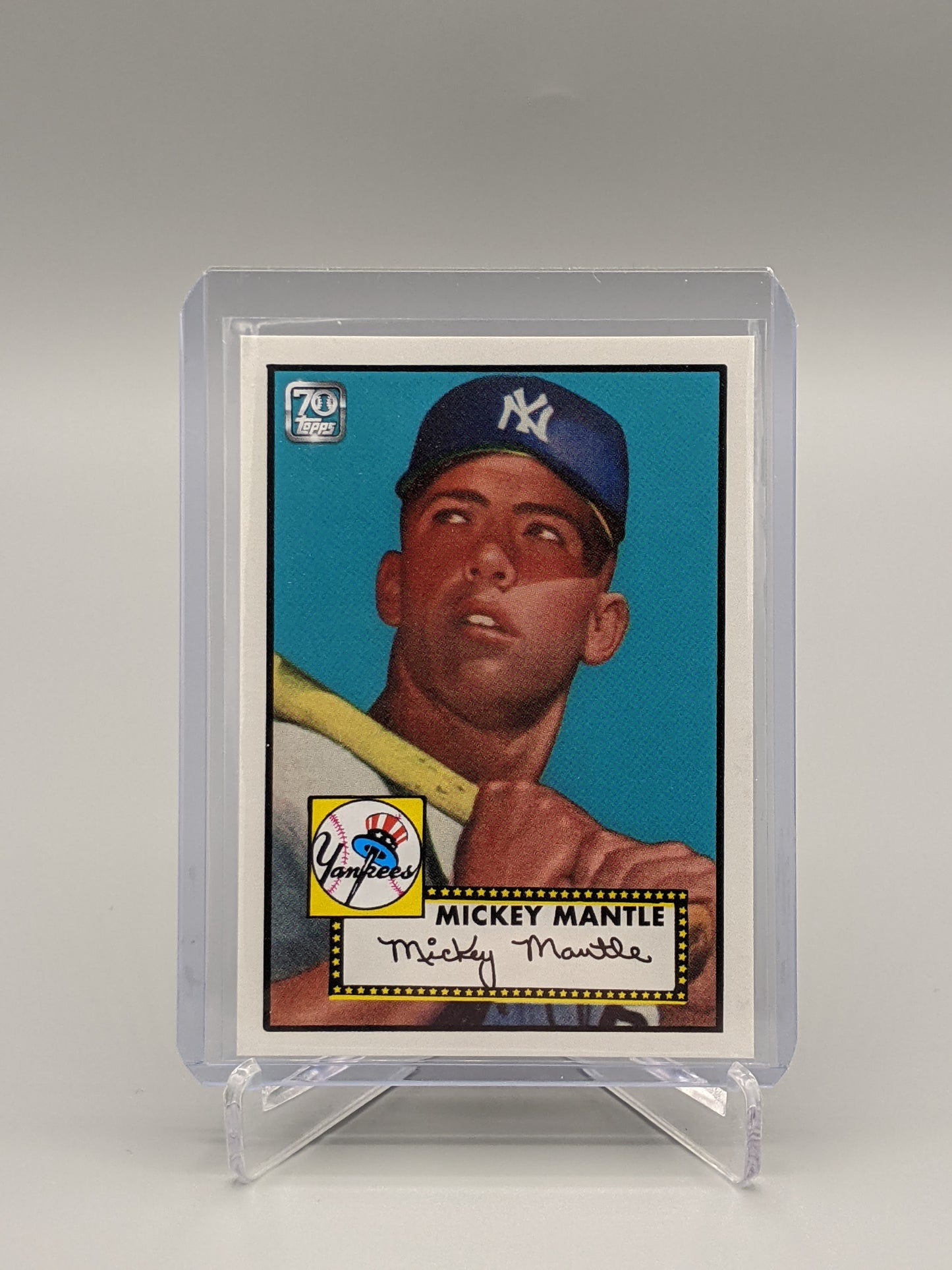 2021 Topps X Mantle 52 RC Yankees