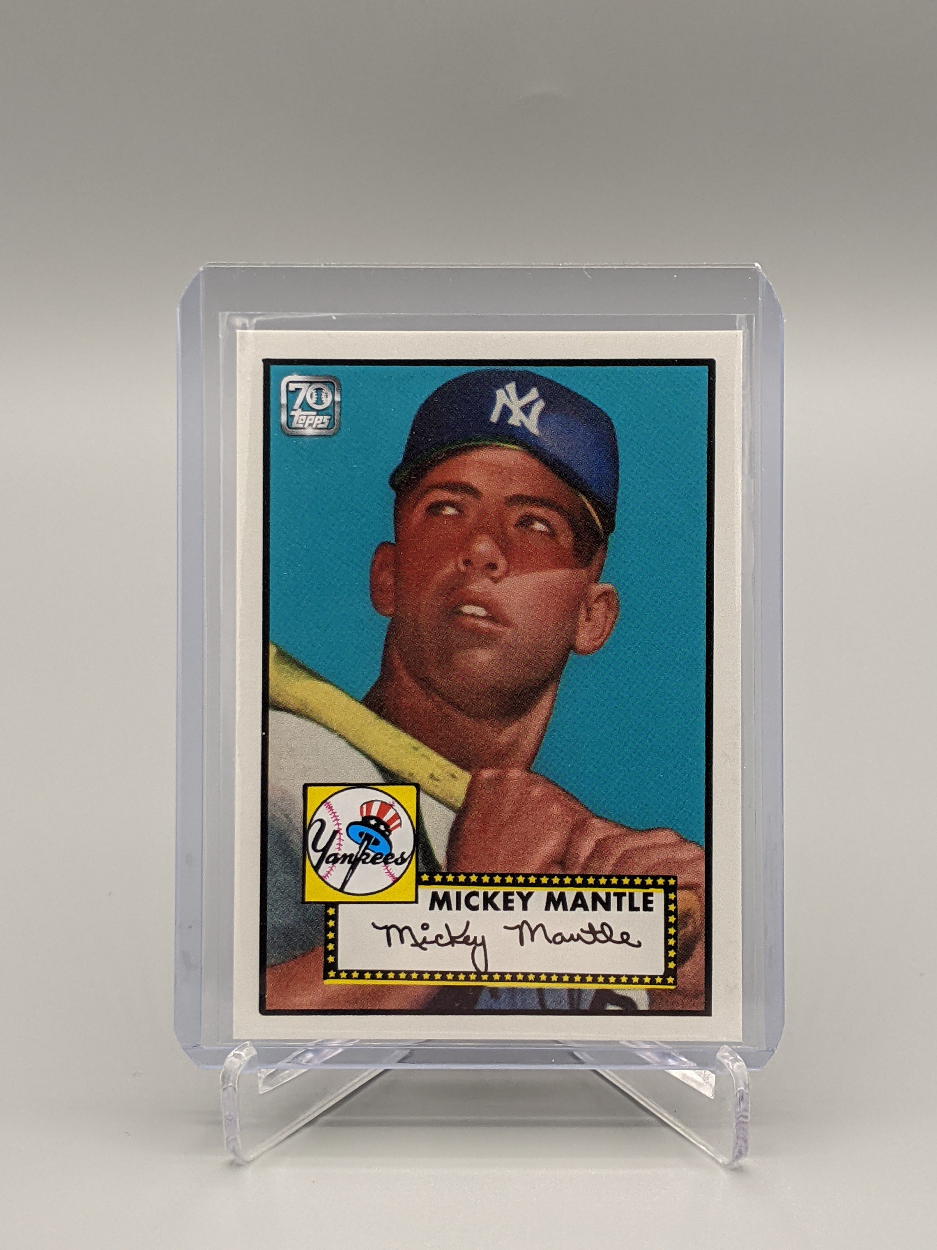 2021 Topps X Mantle 52 RC Yankees
