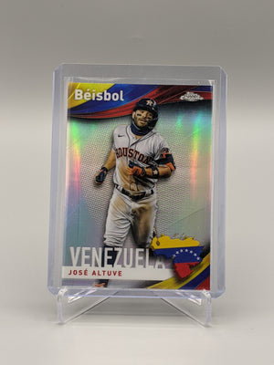 2021 Topps Chrome Beisbol #B-4 Jose Altuve Astros