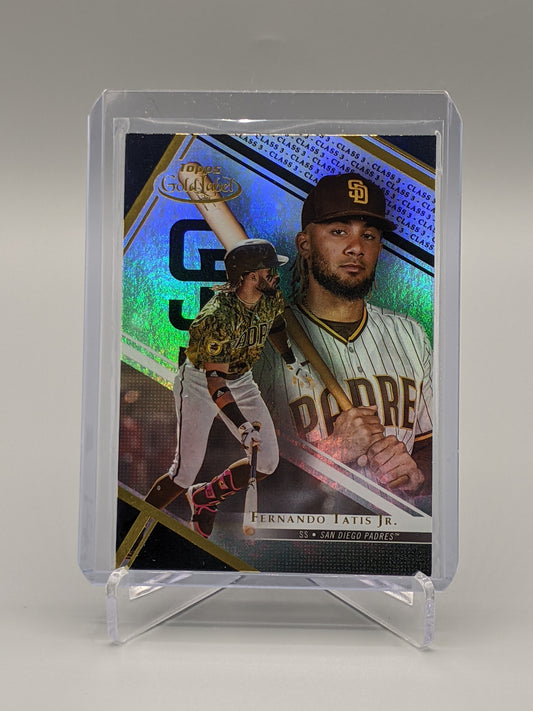 2021 Topps Gold Label Black Class 3 Fernando Tatis Jr Padres