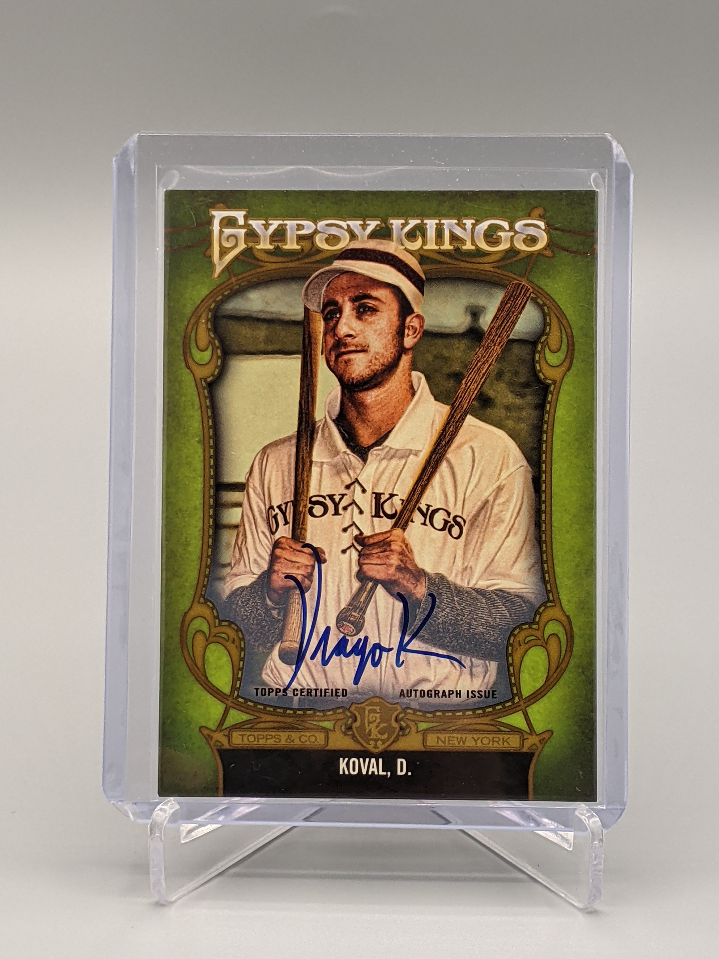 2012 Topps Gypsy Queen Gypsy King Auto Drago Koval
