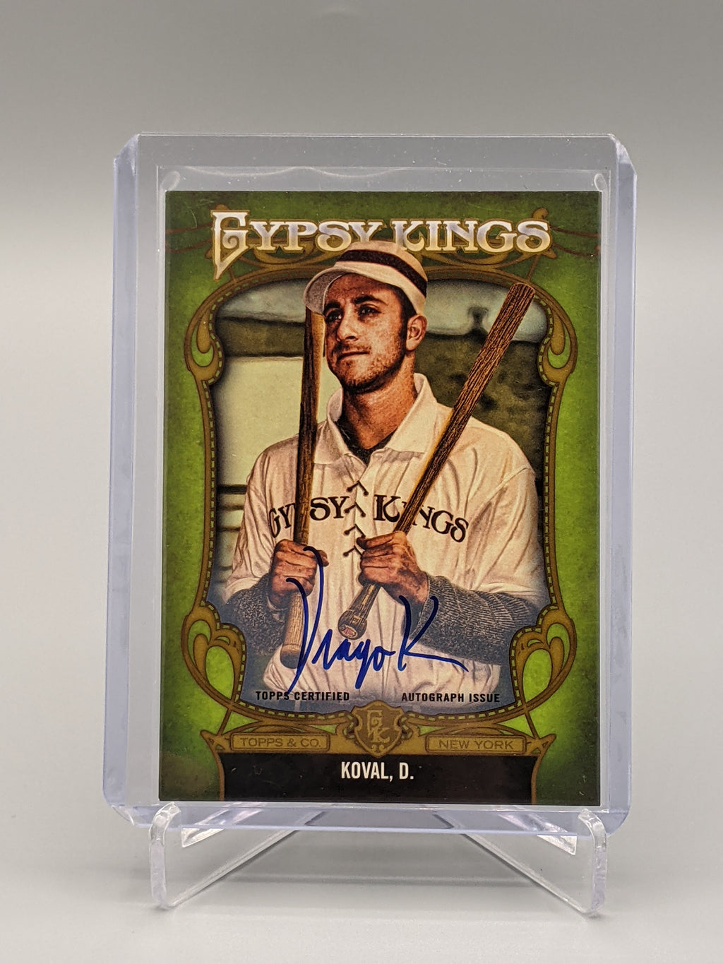 2012 Topps Gypsy Queen Gypsy King Auto Drago Koval