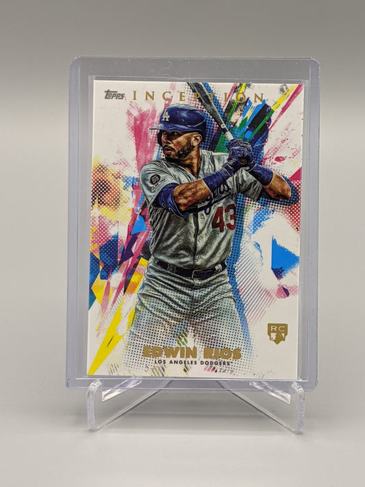 2020 Topps Inception #14 Edwin Rios RC Dodgers