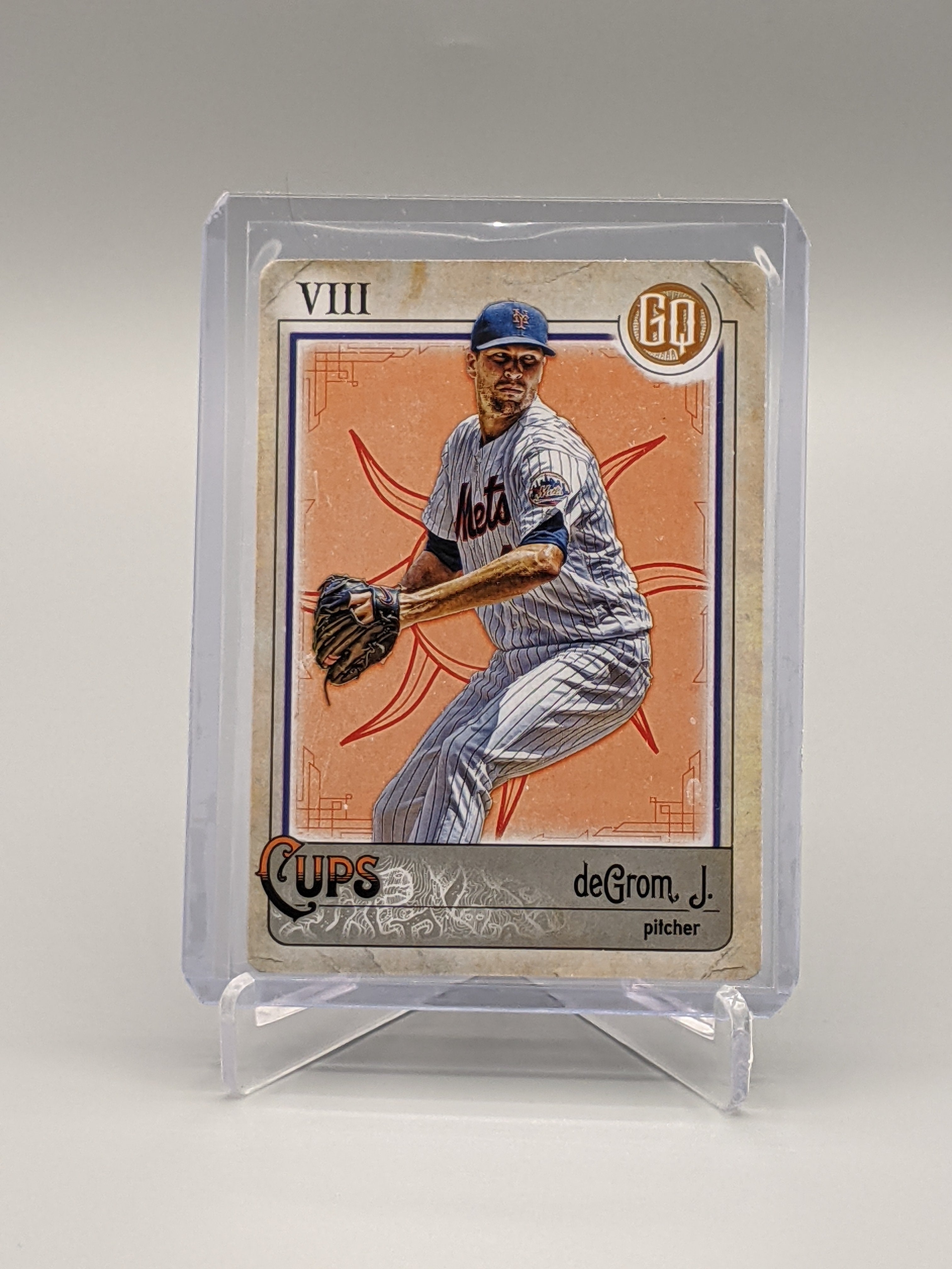 2021 Topps Gypsy Queen Tarot of the Diamond #8 Jacob DeGrom Mets
