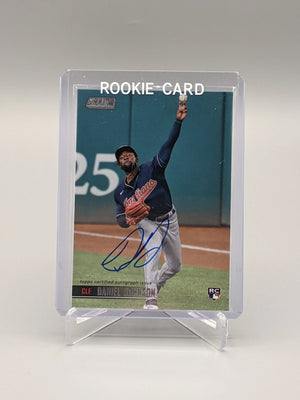 2021 Topps Stadium Club Auto #SCBA-DJO Daniel Johnson RC Indians Guardians
