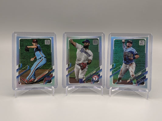 2021 Topps Rainbow Foil Lot Howard, Odor, Adames