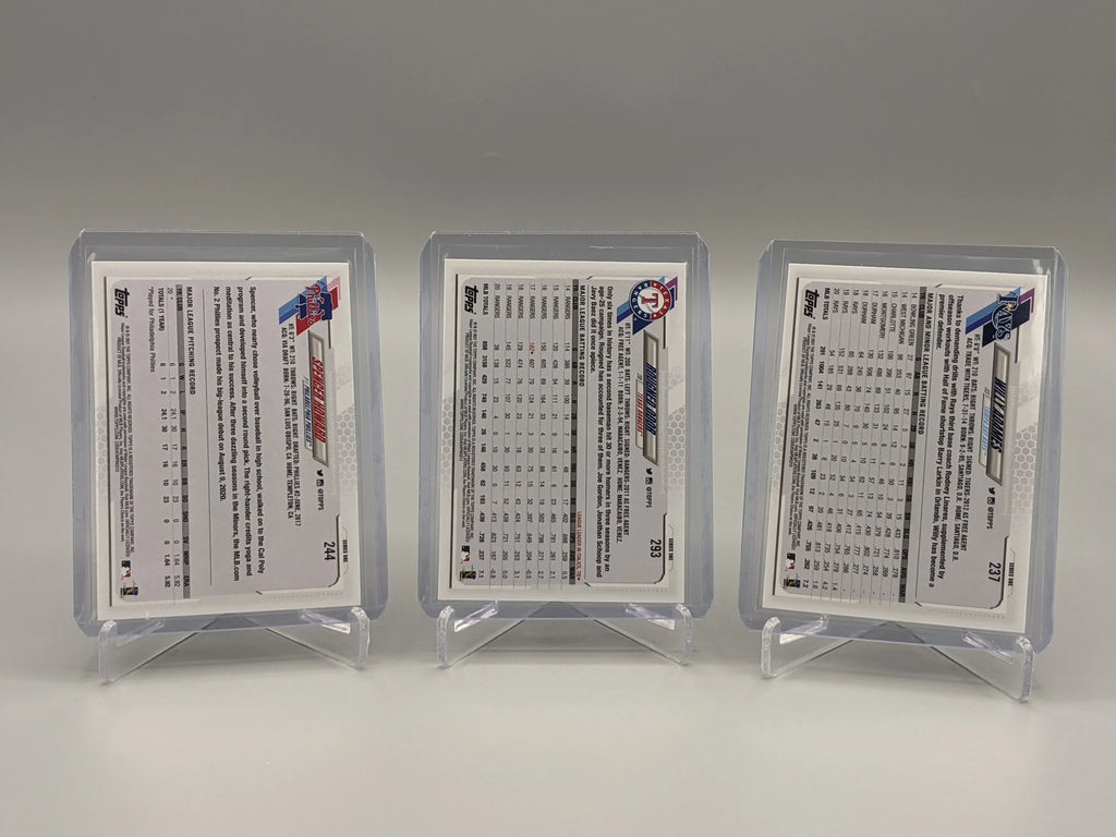 2021 Topps Rainbow Foil Lot Howard, Odor, Adames