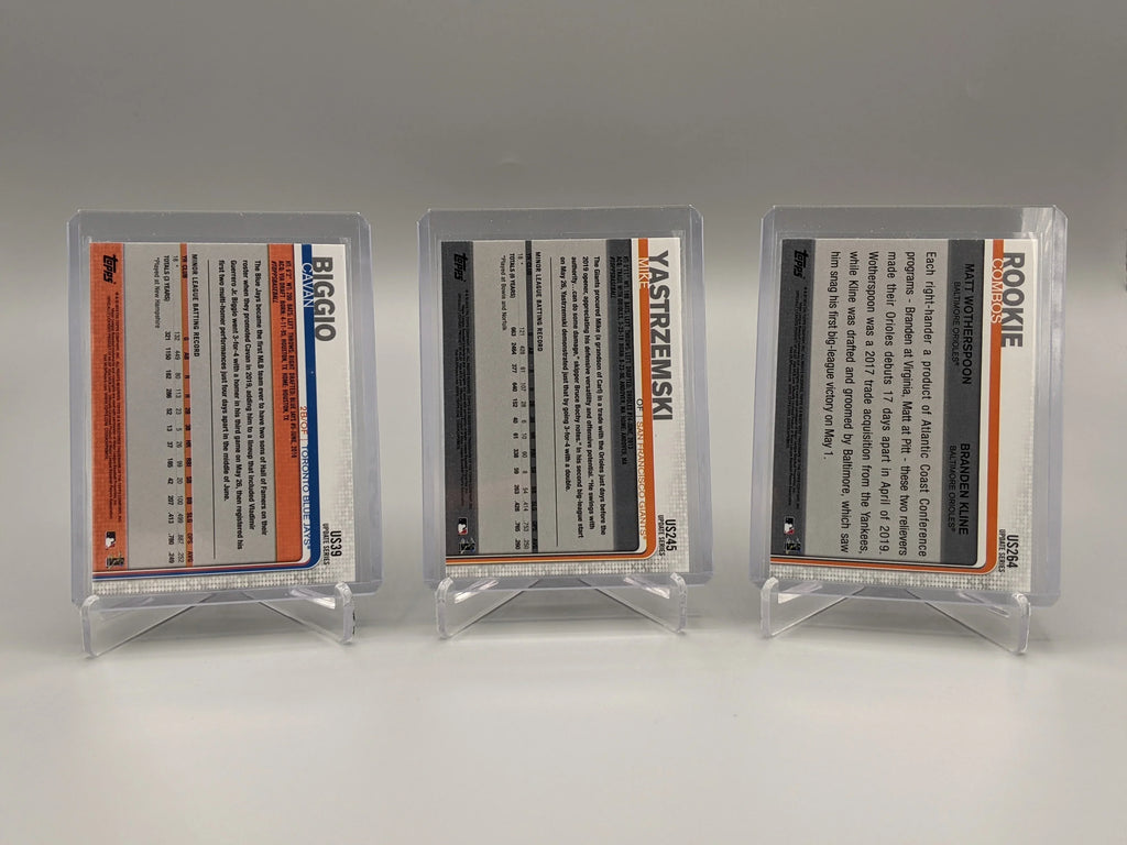 2019 Topps Update 150 Years Foil Lot (Biggio, Yastrzemski+)