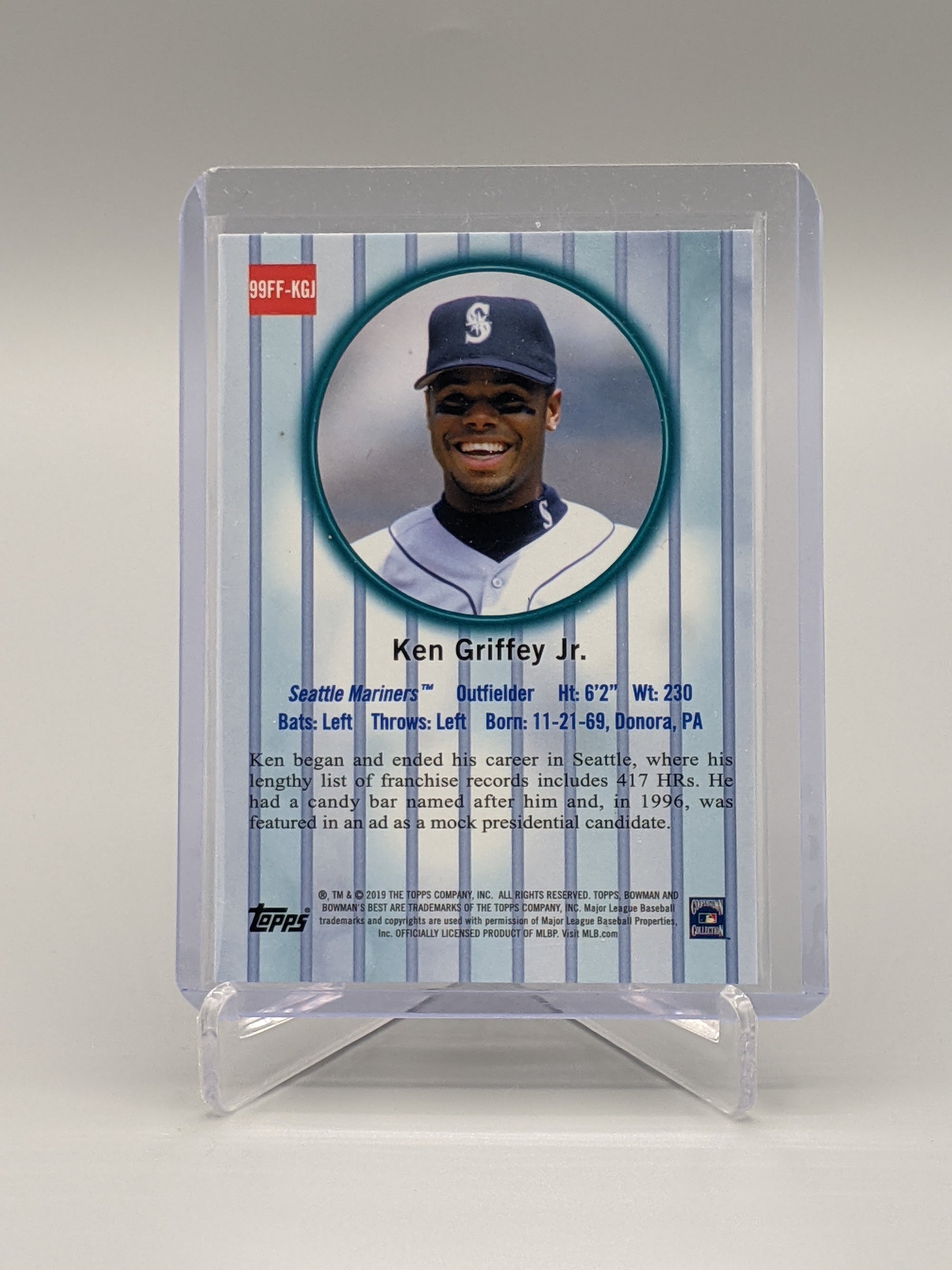 2019 Bowman Best #99FF-KGJ Ken Griffey Jr Mariners