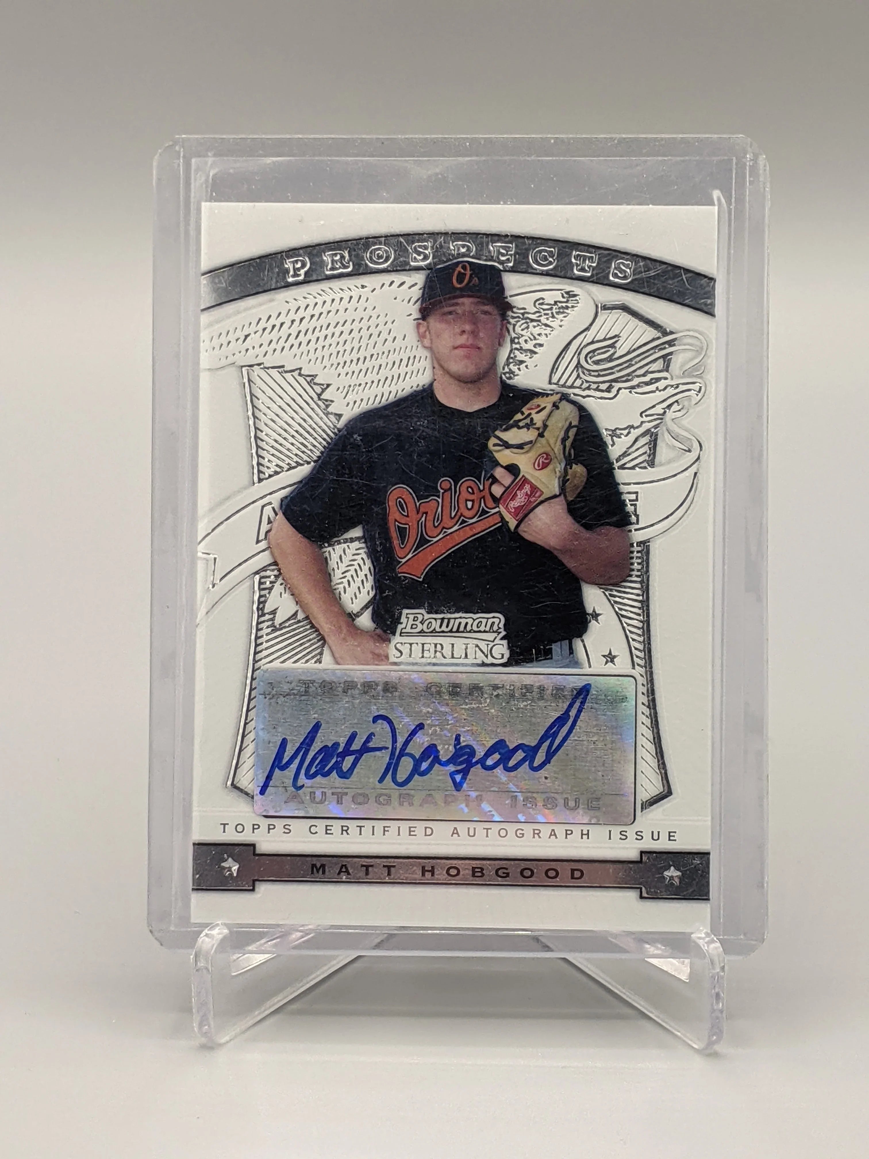 2009 Bowman Sterling Matt Hobgood Orioles