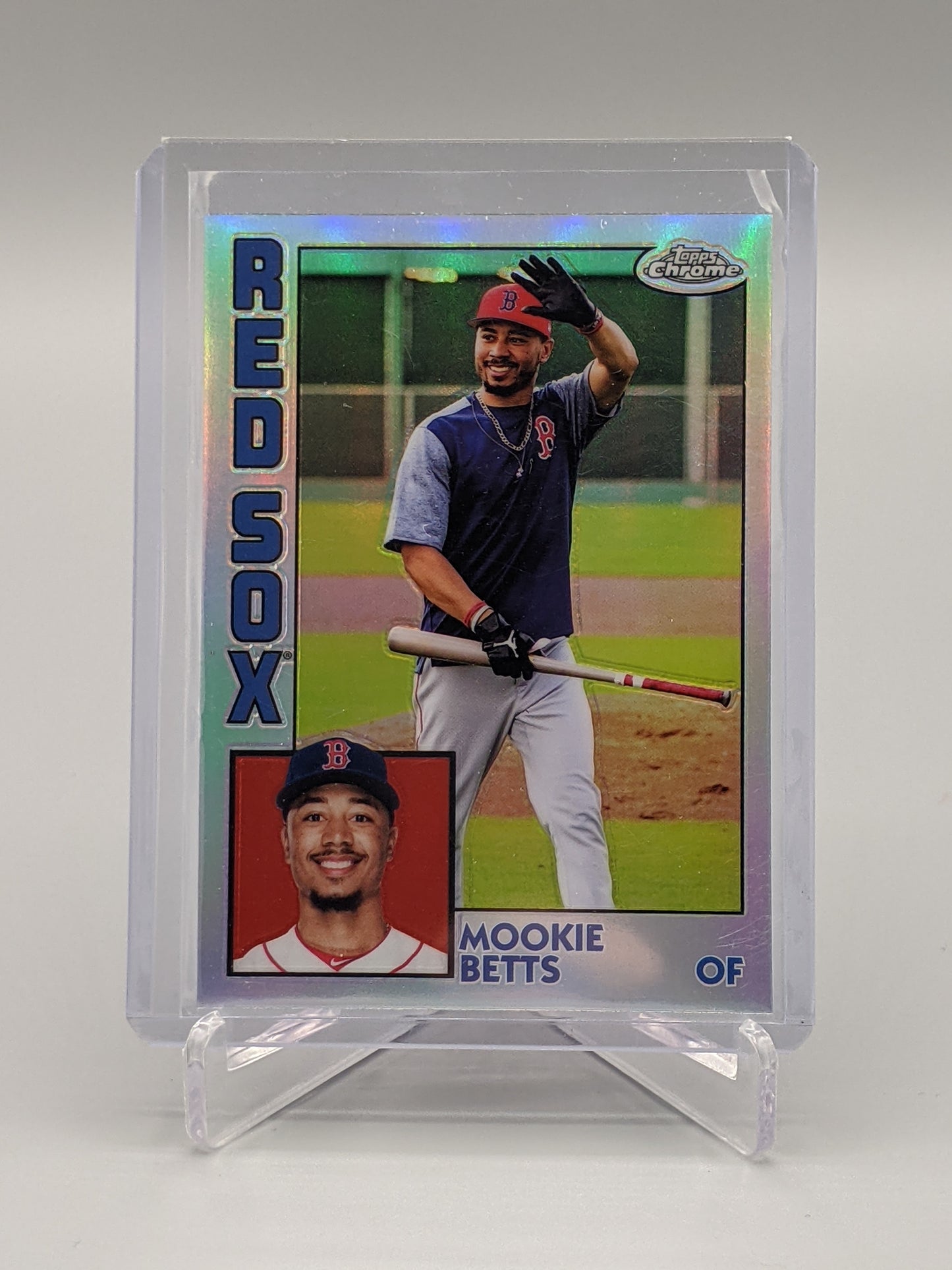 2019 Topps Chrome 84 Throwback #84TC-20 Mookie Betts Red Sox