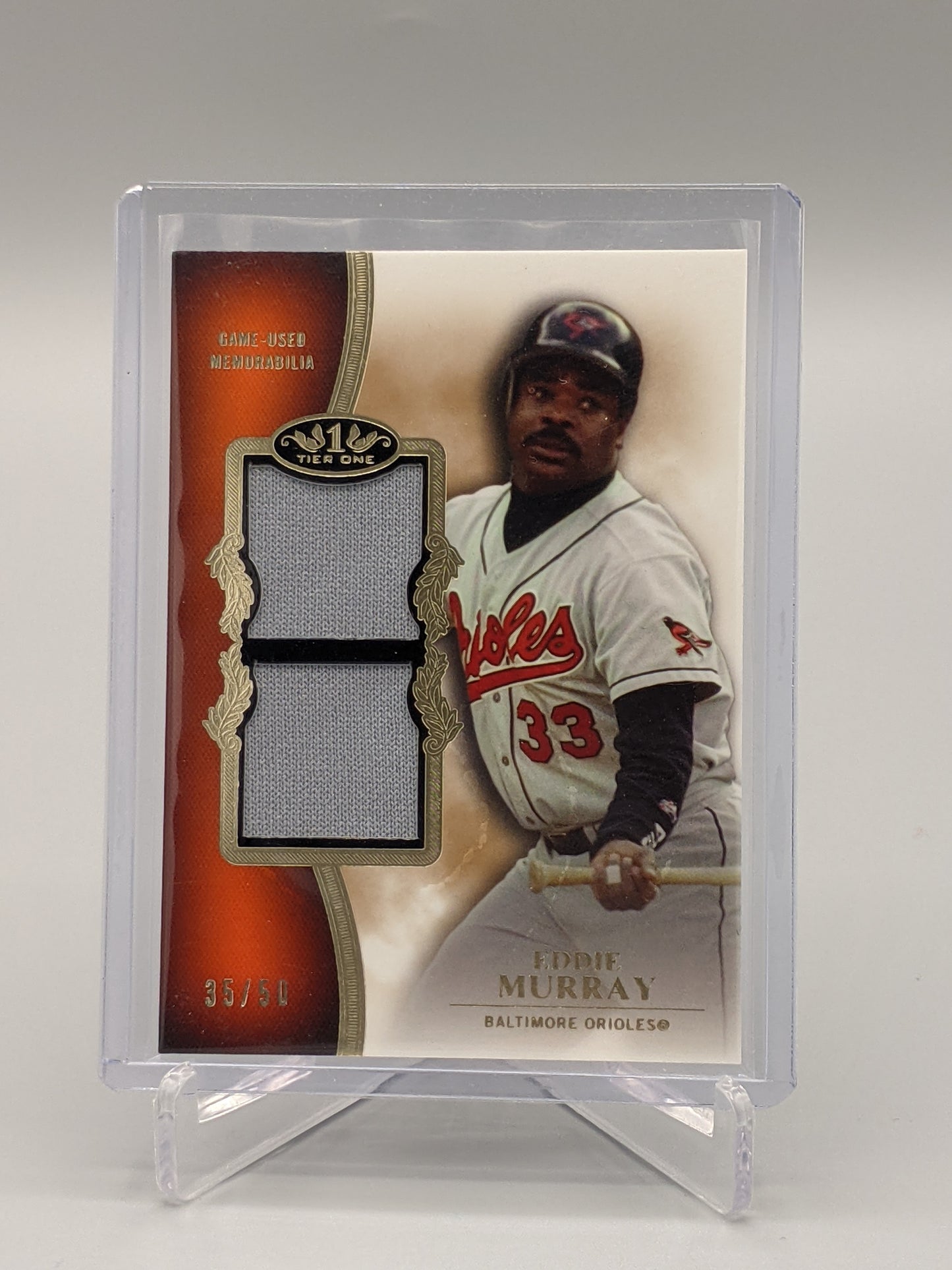 2012 Topps Tier One Eddie Murray Game-Used Orioles