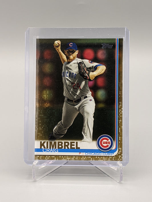 2019 Topps update Gold #US269 Craig Kimbrel #/2019 Cubs