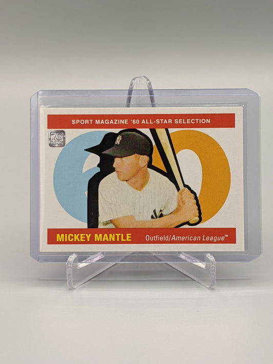 2021 Topps Mantle X #21 Mickey Mantle Yankees