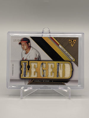 2016 Topps Triple Threads Legend Game-Used/Relic #TTRL-EW Early Wynn #/36 Indians