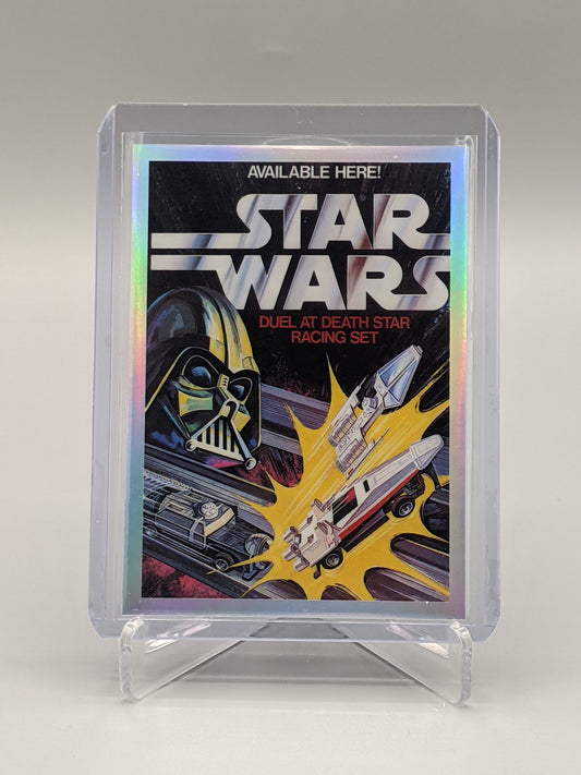 2021 Topps Chrome Star Wars Galaxy Refractor Vintage #V-7 Death Star Racing Set