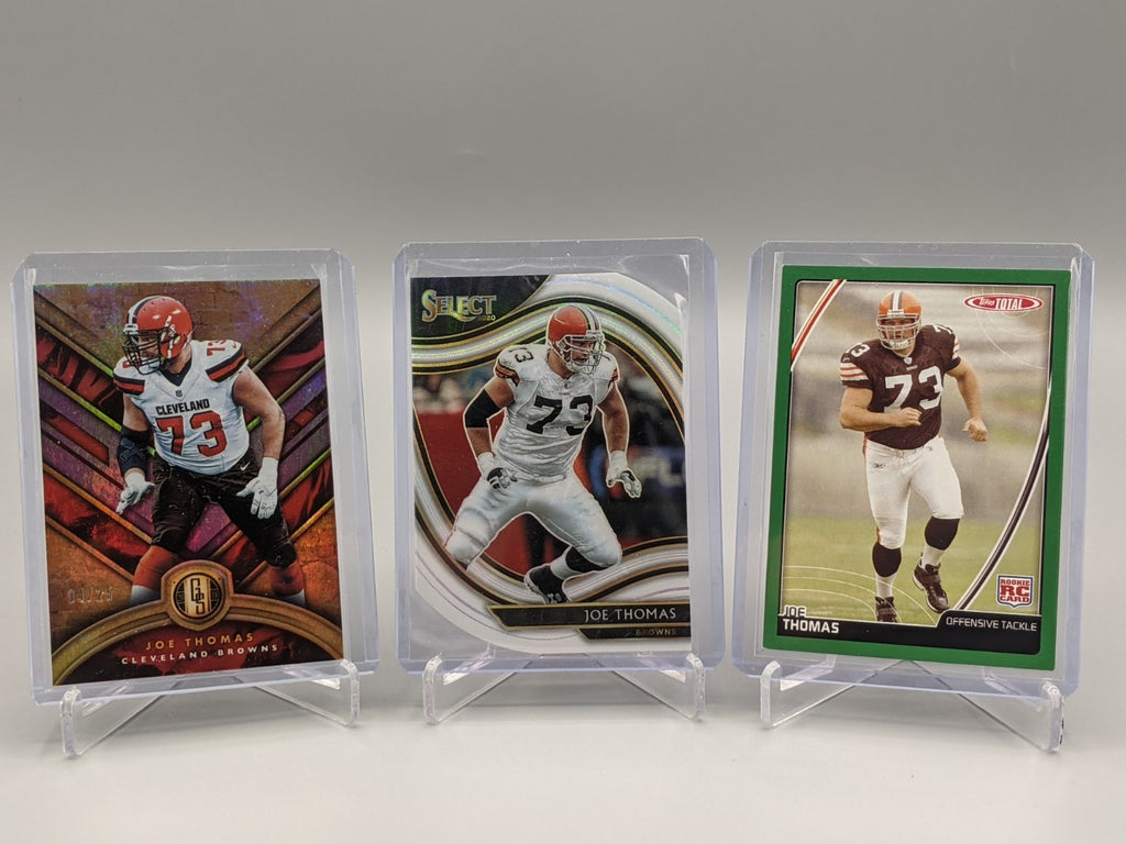 Cleveland Browns (9) Card Lot RC, Auto, Serial #'d
