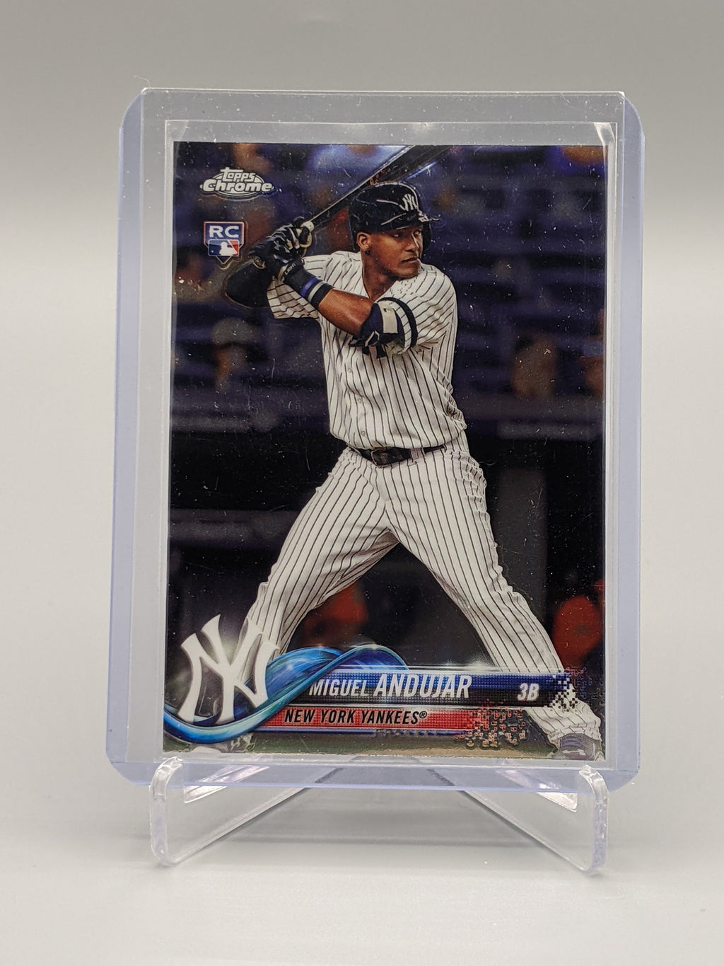 2018 Topps Chrome #14 Miguel Andujar RC Yankees